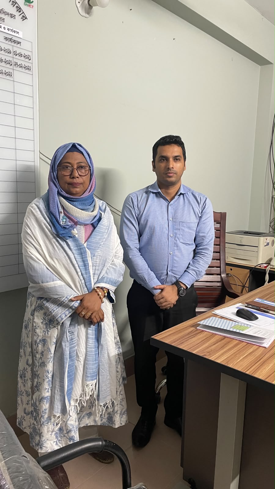 ১৭ আগস্ট ২০২৬ খ্রি. আইসিটি বিভাগের কার্যক্রম পরিদর্শন করেন তথ্য ও যোগাযোগ প্রযুক্তি বিভাগের সহকারী সচিব জনাব নুর জাহান। সাথে ছিলেন কক্সবাজার জেলা আইসিটি অফিসার জনাব সৌরভ চক্রবর্তী ।