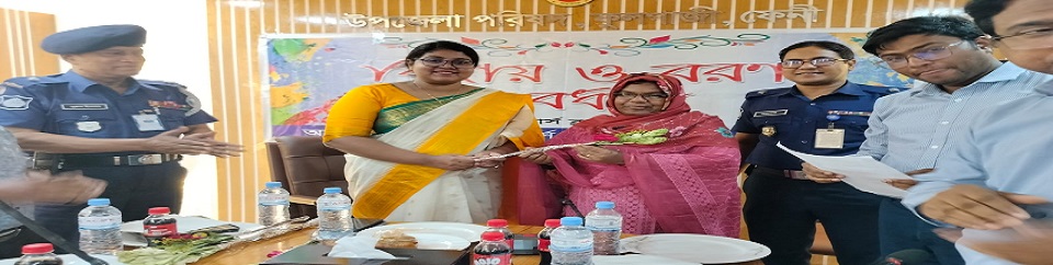 উপজেলা আইসিটি অফিসারকে ফুলগাজী অফিসার্স ক্লাবে বরণ