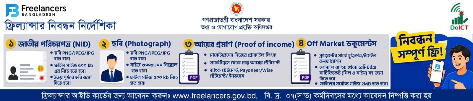 ফ্রিল্যান্সার নিবন্ধন
