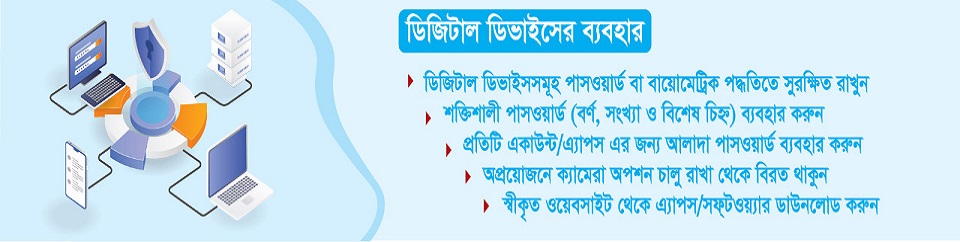 ডিজিটাল ডিভাইসের ব্যবহার