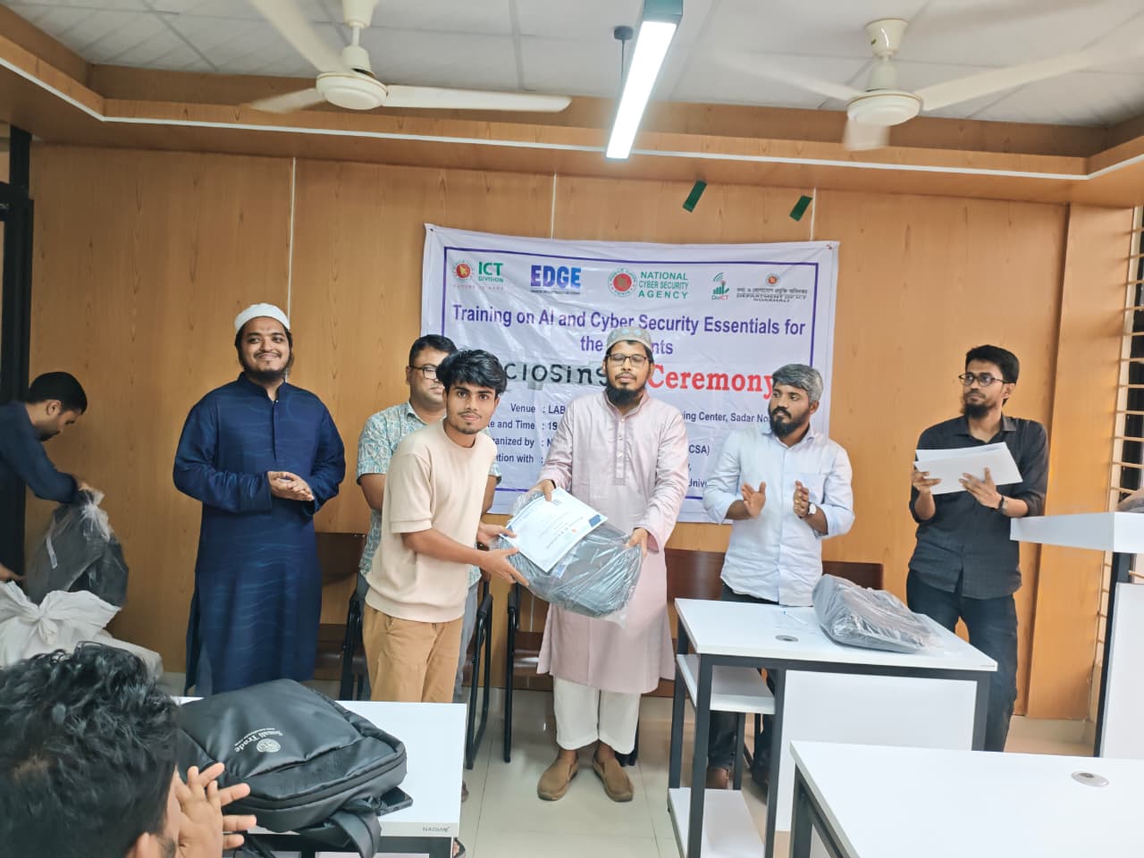 Cyber Security Training Closing Ceremony