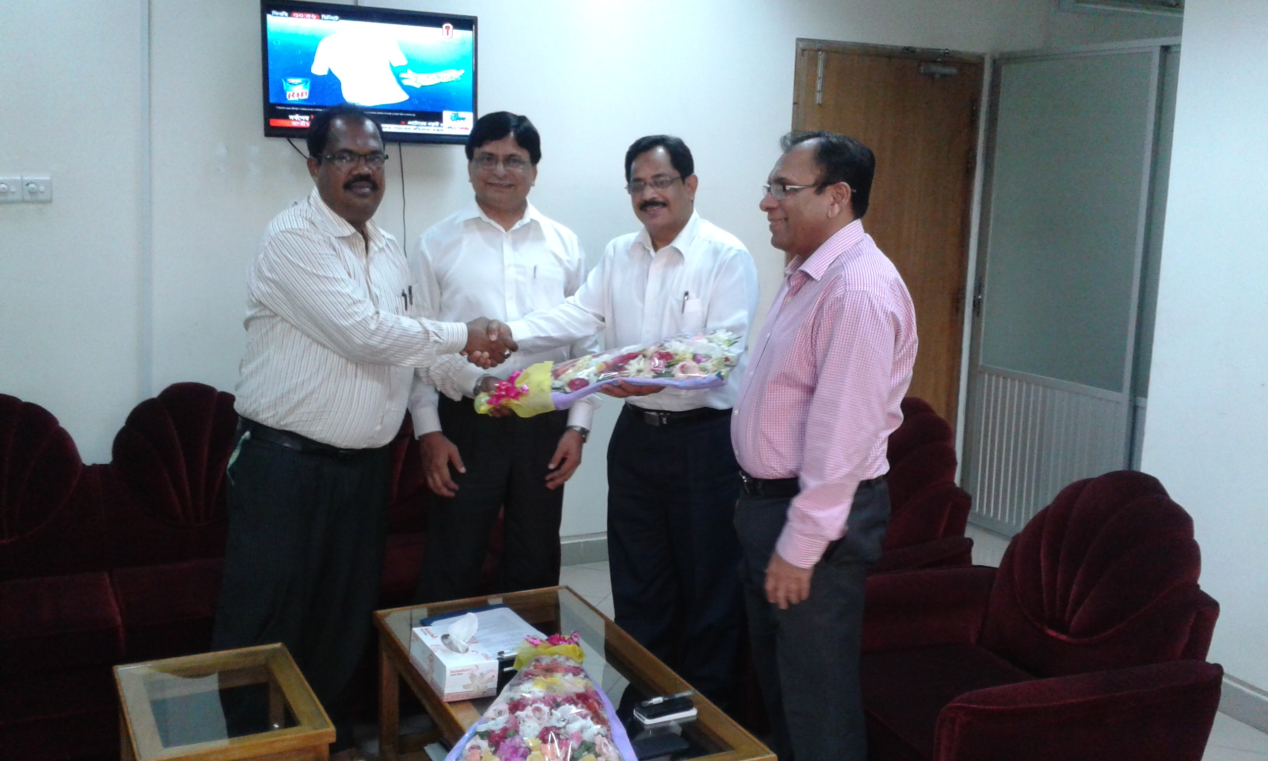 সাবেক ডিজি স্যার এর বিদায় এবং নতুন ডিজি স্যার বরণ অনুষ্ঠান