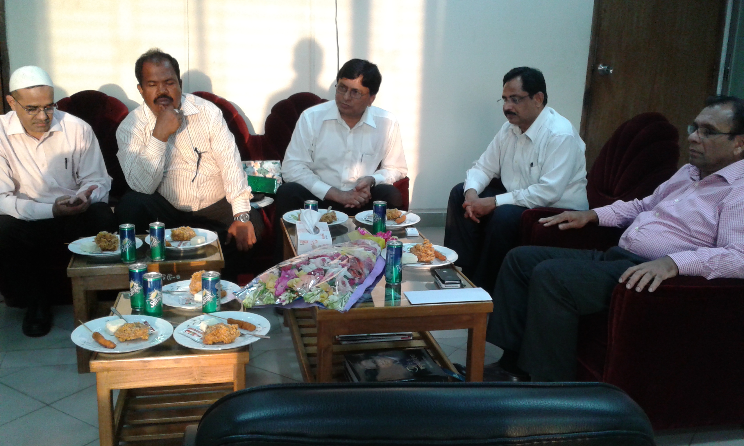 সাবেক ডিজি স্যার এর বিদায় এবং নতুন ডিজি স্যার বরণ অনুষ্ঠান