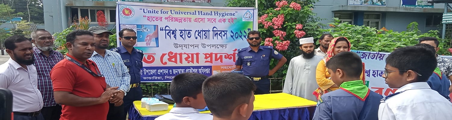 বিশ্ব হাত ধোয়া দিবস উদ্‌যাপন