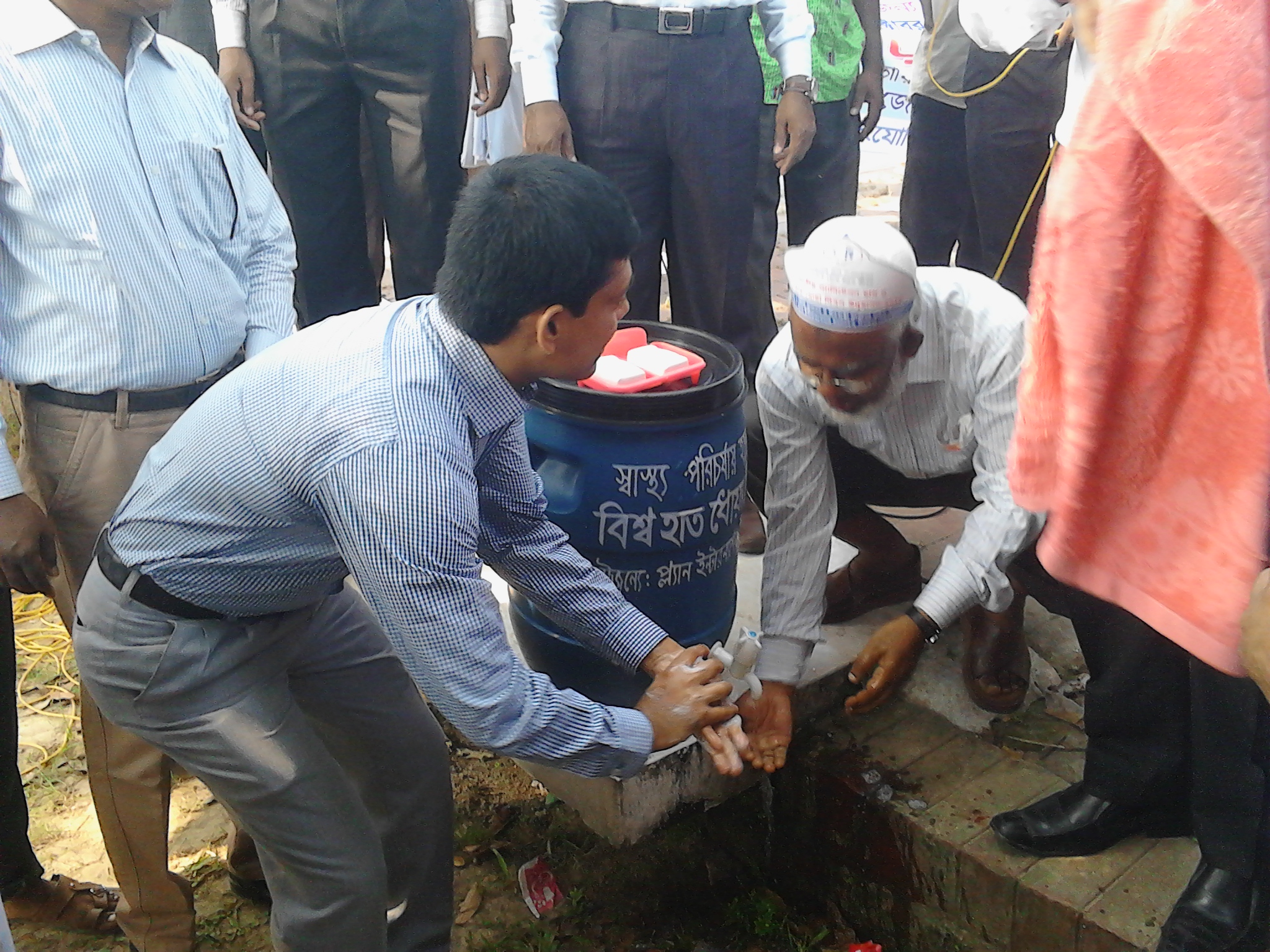 বিশ্ব হাত ধোয়া দিবস ও স্যানিটেশন মাস উদযাপন-২০১৫