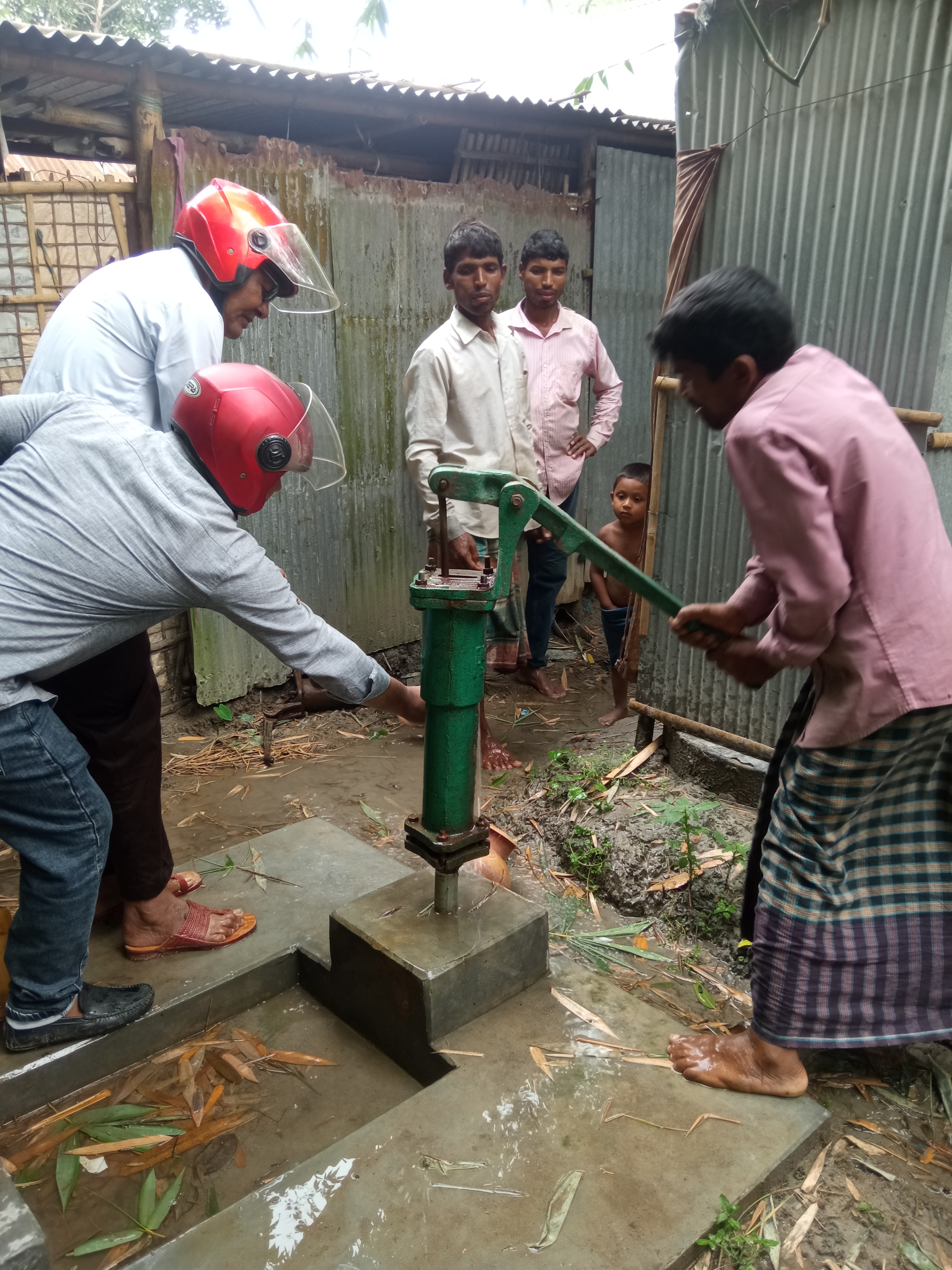 নলকূপ পরিদর্শন