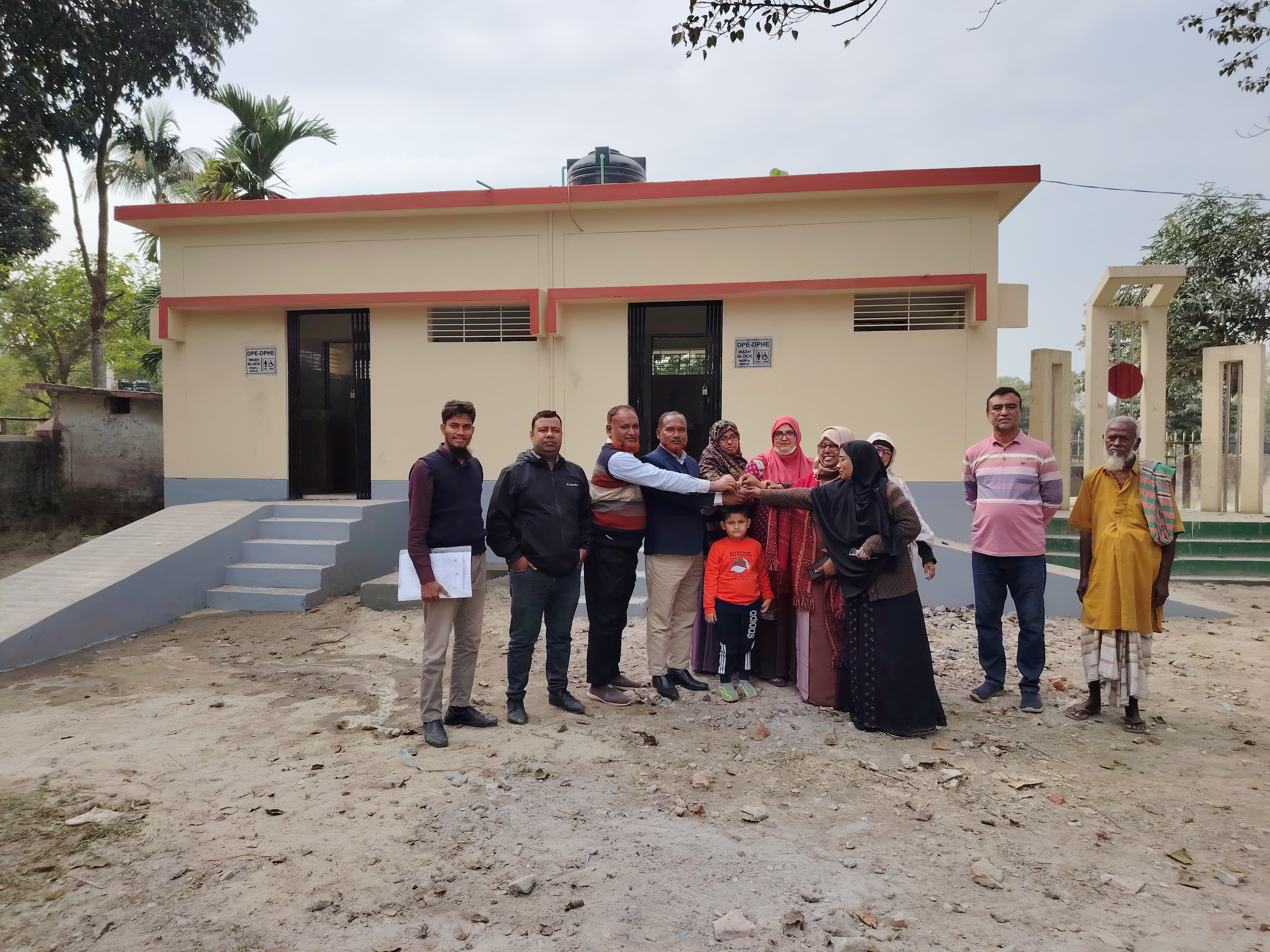 আইসোলেটেড ওয়াশব্লক হস্তান্তর