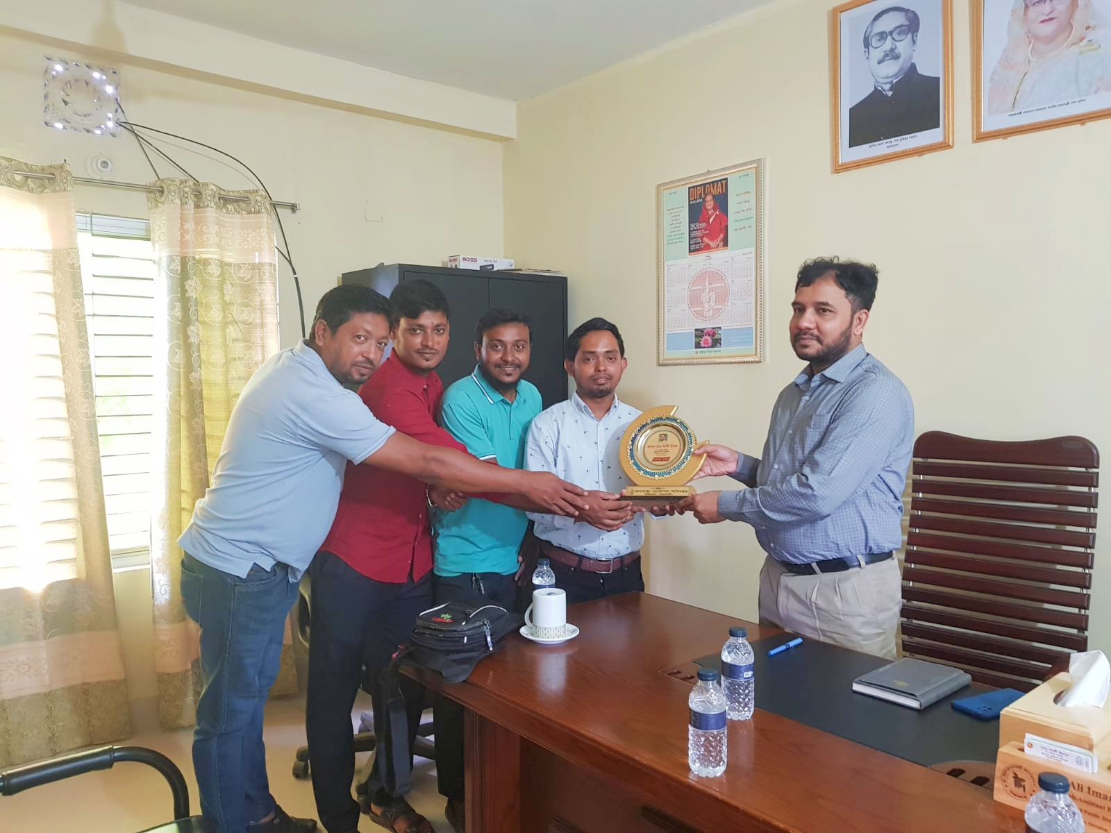 জনাব মোঃ আলী ইমাম স্যার এর যোগদান