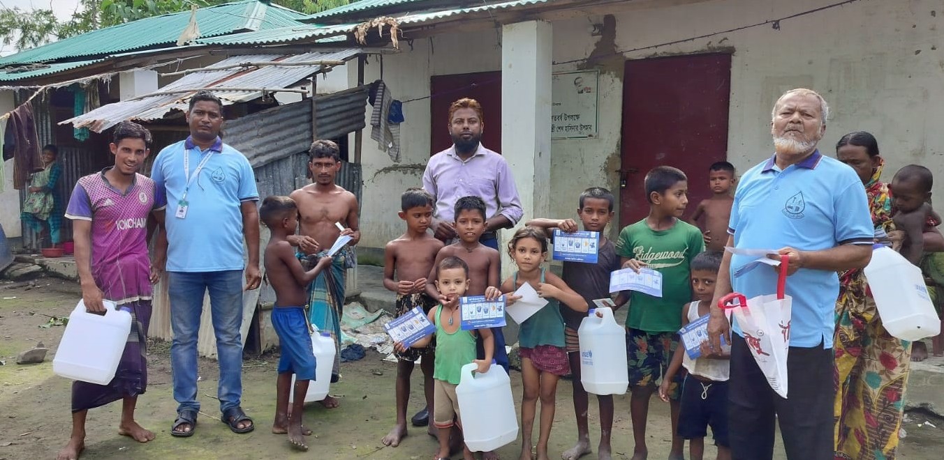 বন্যা চলাকালীন