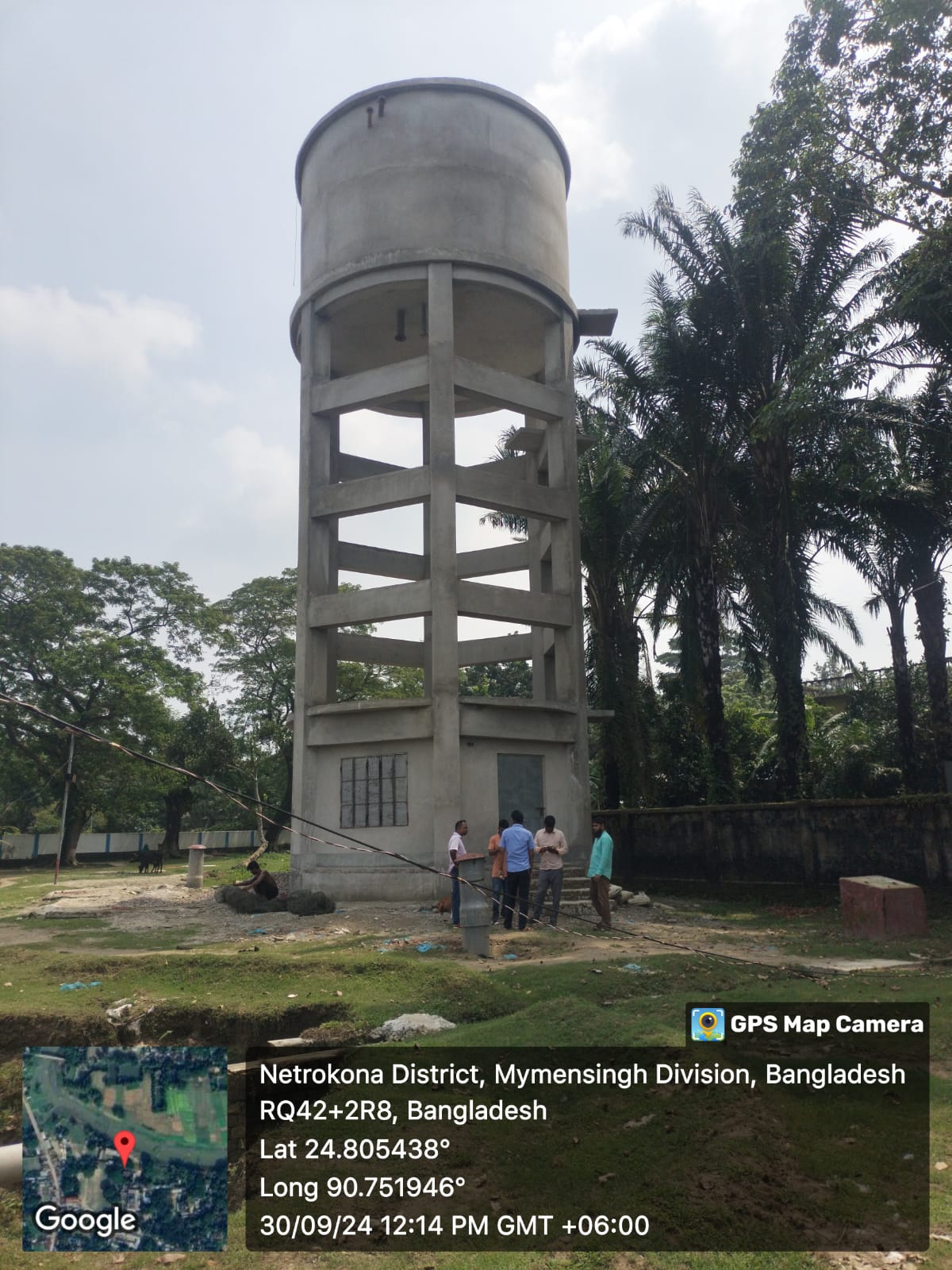 Rural Piped Water Supply Scheme at Netrokona Sadar under Project for Safe Water Supply Through Out the Country during FY 2021-22.