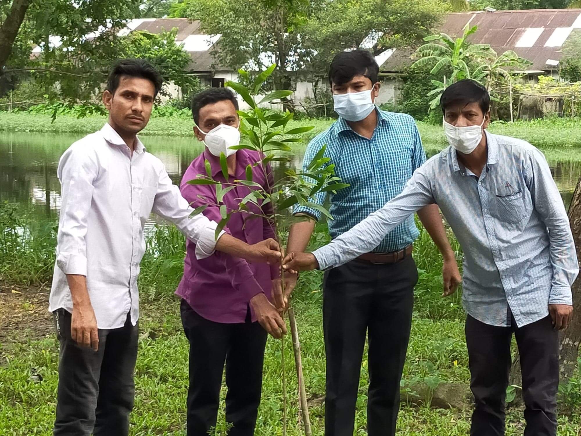 মুজিববর্ষ উপলক্ষে বৃক্ষরোপন