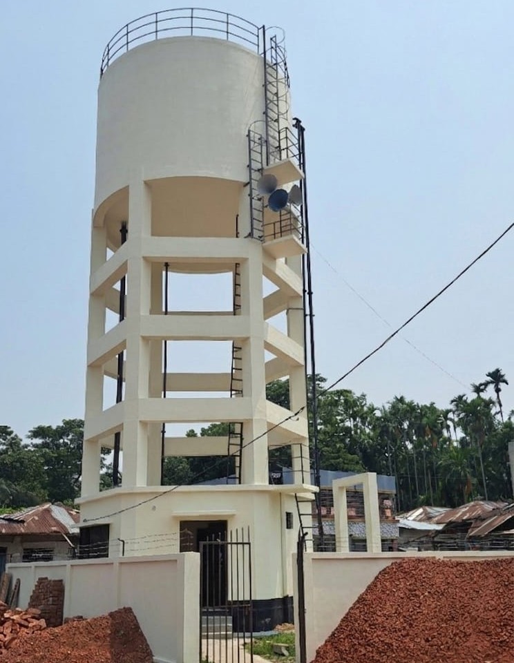 Over Head Water Tank( Shambhupur, Tazumuddin, Bhola.)