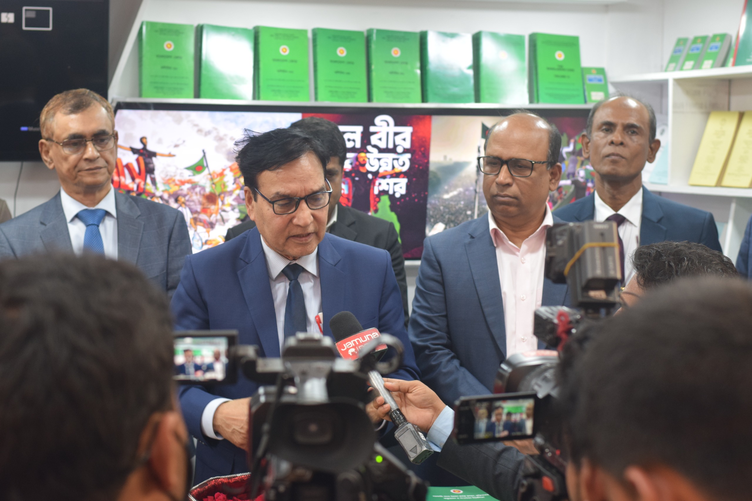 অমর একুশে বইমেলা ২০২৫, মুদ্রণ ও প্রকাশনা অধিদপ্তর, জনপ্রশাসন মন্ত্রণালয়।