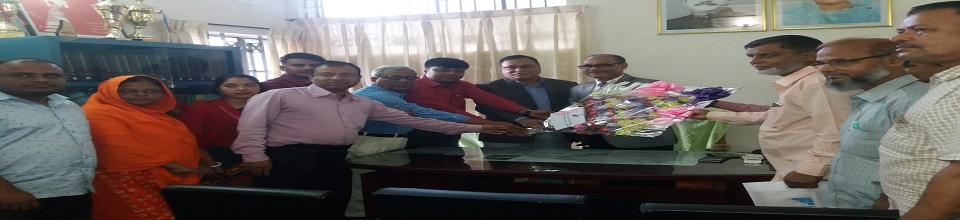 সিলেট জেলা রেজিস্ট্রার অফিসে জেলা রেজিস্ট্রার পদে কাজে যোগদান
