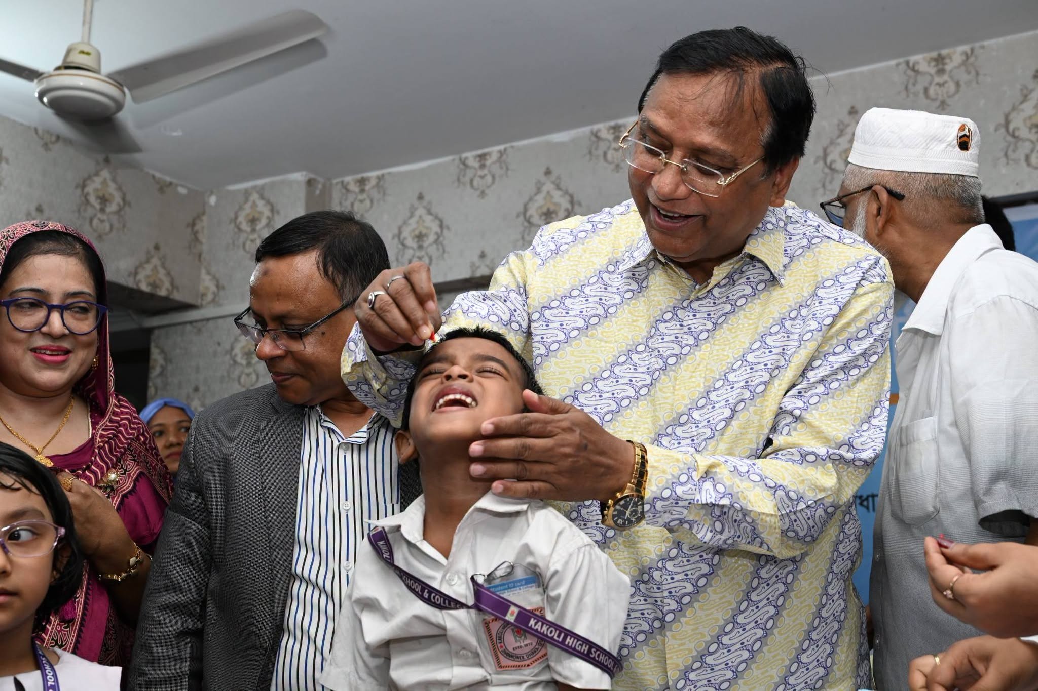 ডিএসসিসি এলাকায় ভিটামিন-এ প্লাস ক্যাম্পেইন