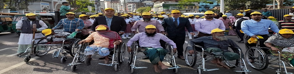আন্তর্জাতিক প্রতিবন্ধী দিবসে বর্ণাঢ্য শোভাযাত্রা