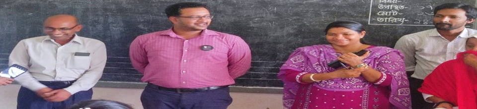 জনাব রক্তিম চৌধুরীর স্কুল পরিদর্শন