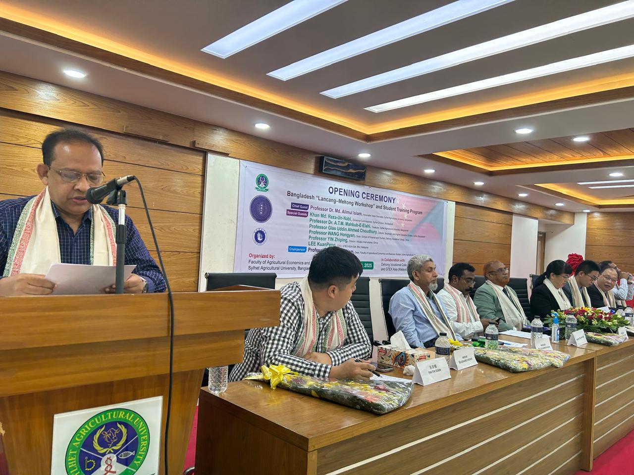 The Opening Ceremony of the China-Bangladesh "Lancang-Mekong Workshop" 3