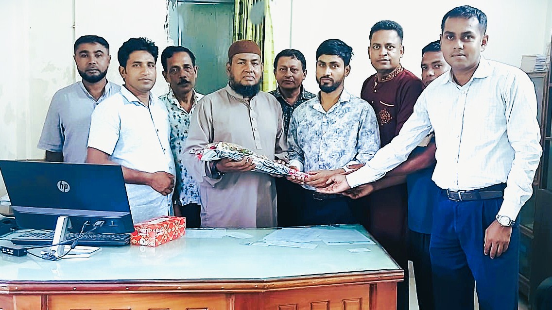 উপজেলা সমাজসেবা অফিসারের যোগদান