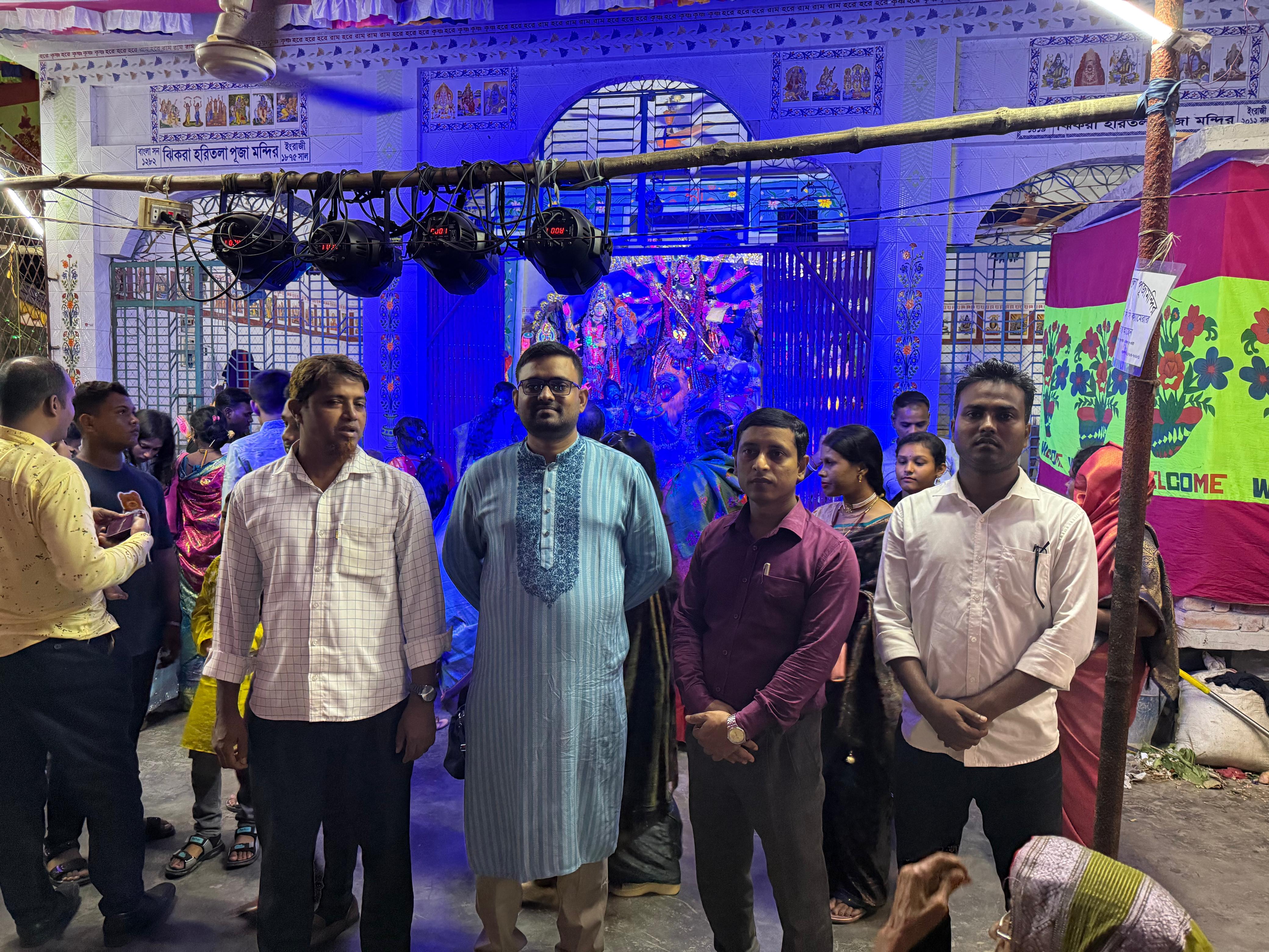 পূজা মন্ডপ পরিদর্শন