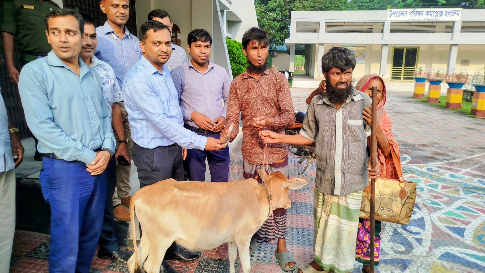 ভিক্ষুক পুর্নবাসনের খন্ড চিত্র।