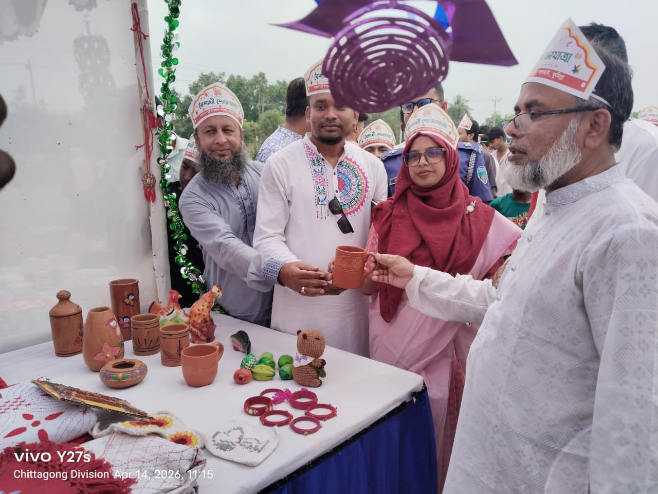 পহেলা বৈশাখে স্টল পরিদর্শন ২০২৬ খ্রি।