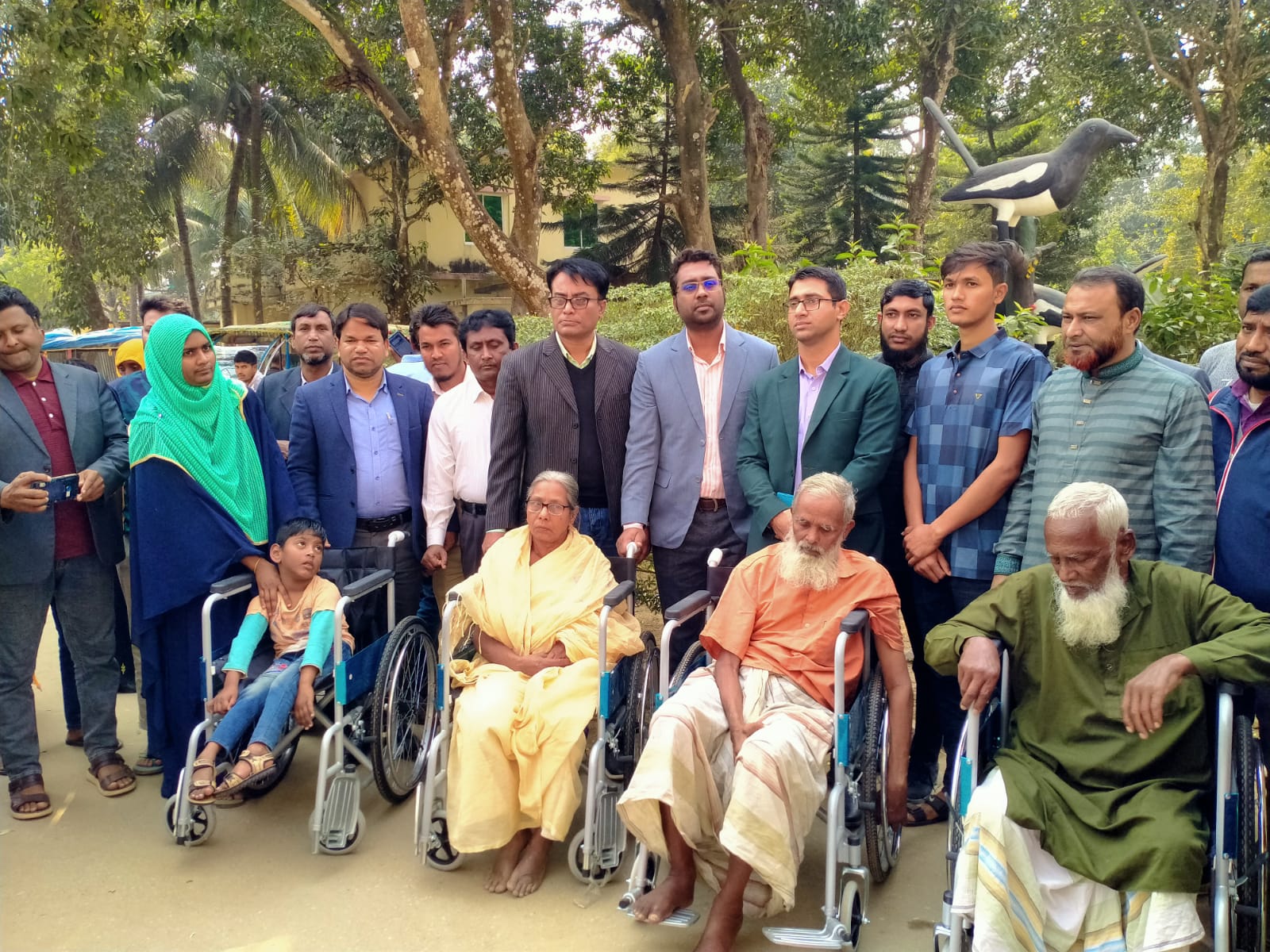 হুইল চেয়ার বিতরন,২০২৫