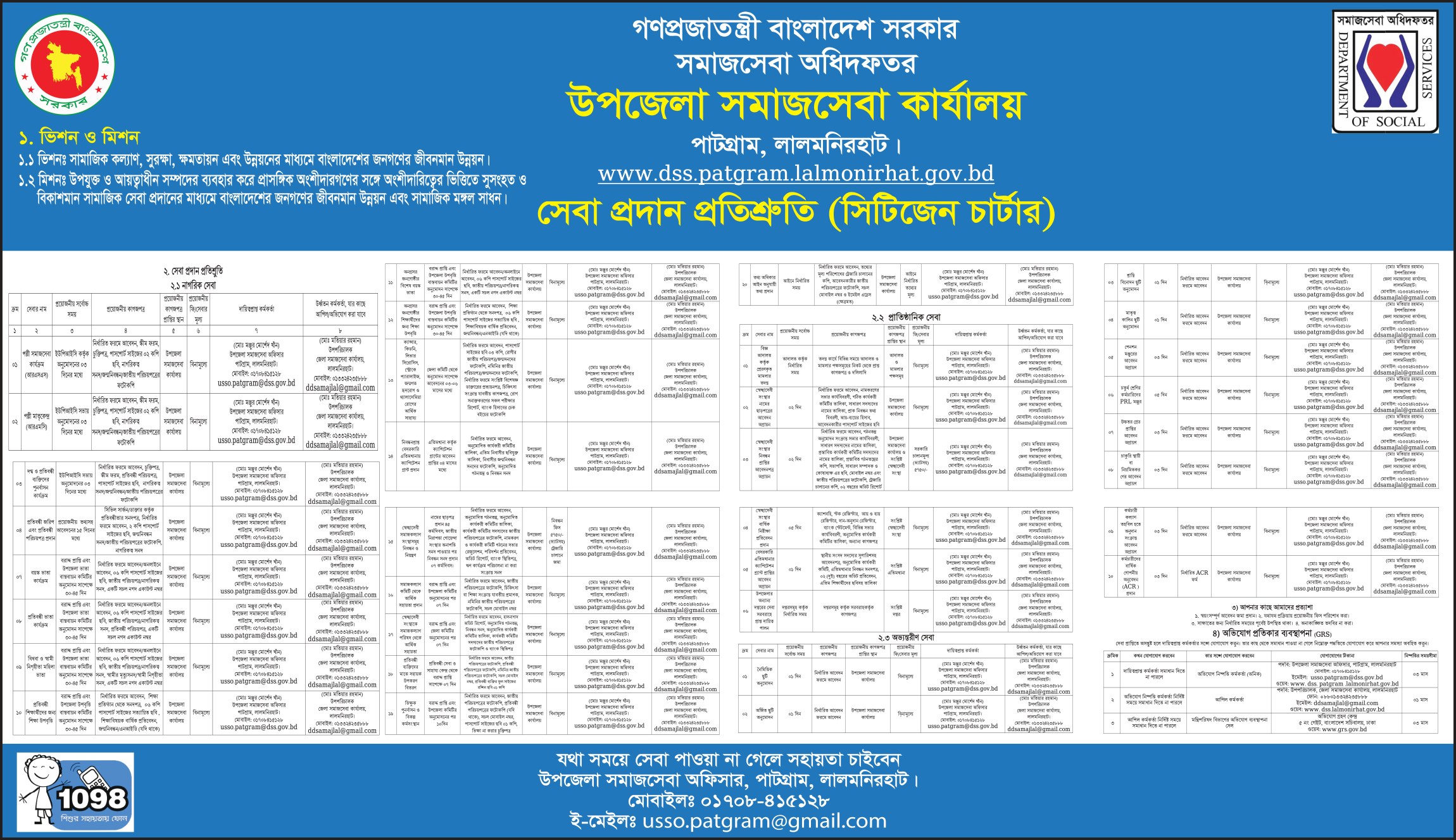 সেবাসমূহ