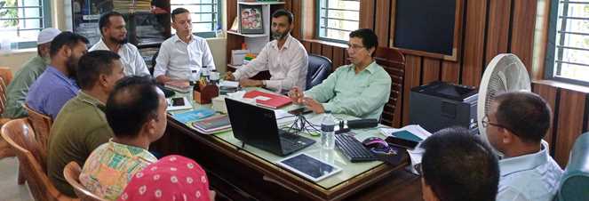 উপপরিচালক স্যারের উপজেলা সমাজসেবা কার্যালয় রায়গঞ্জ, সিরাজগঞ্জ পরিদর্শন