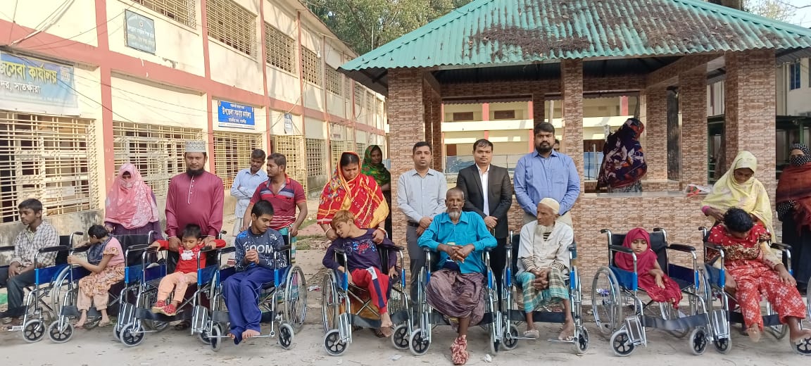 হুইল চেয়ার বিতরণ ২