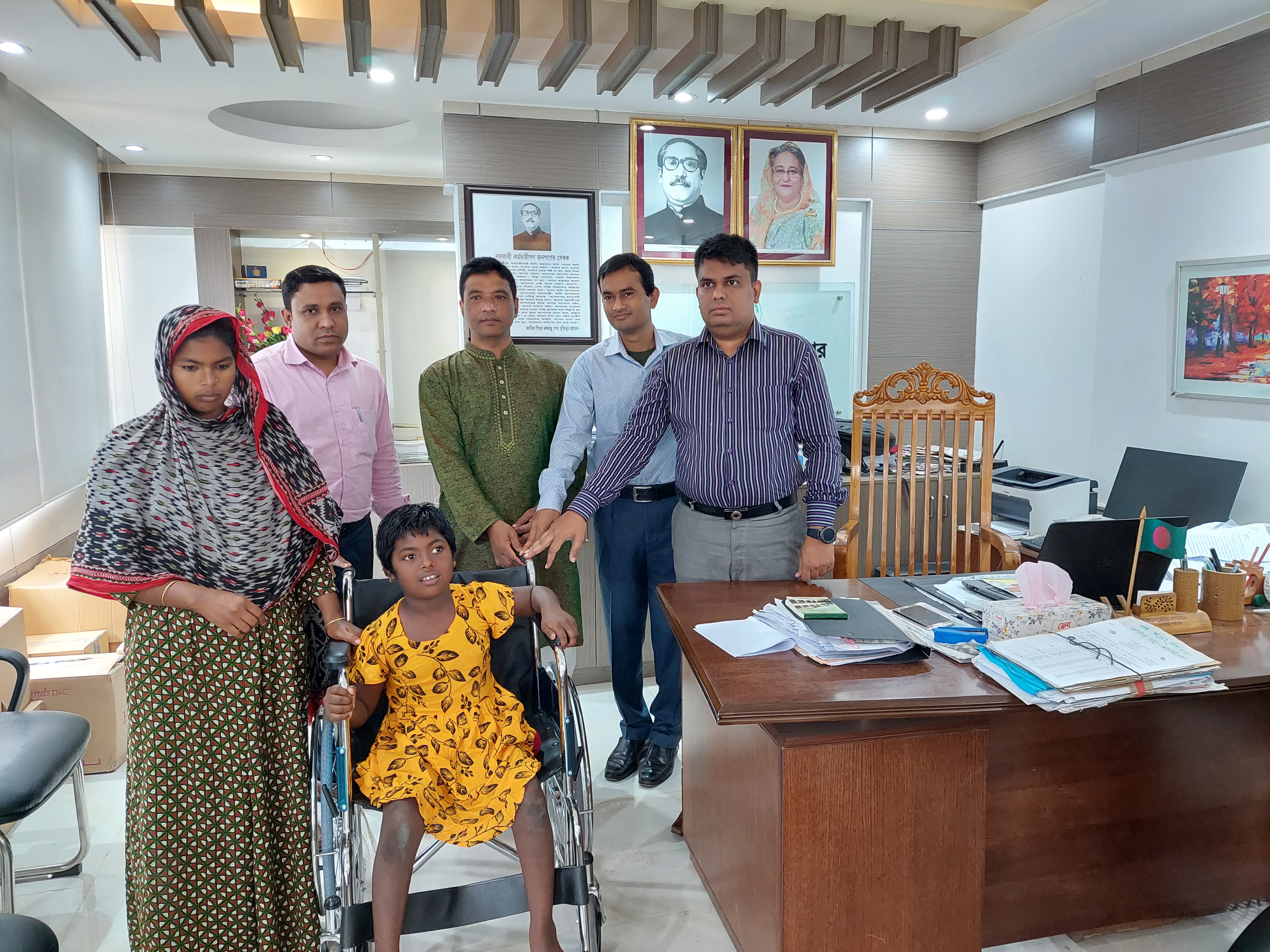 হুইল চেয়ার