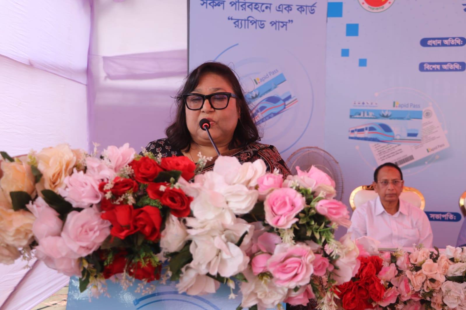 হাতিরঝিল চক্রাকার বাস সার্ভিসে র‍্যাপিড পাসের মাধ্যমে ভাড়া আদায়ের শুভ উদ্বোধন_ ২০ জুলাই, ২০২৫ খ্রিঃ