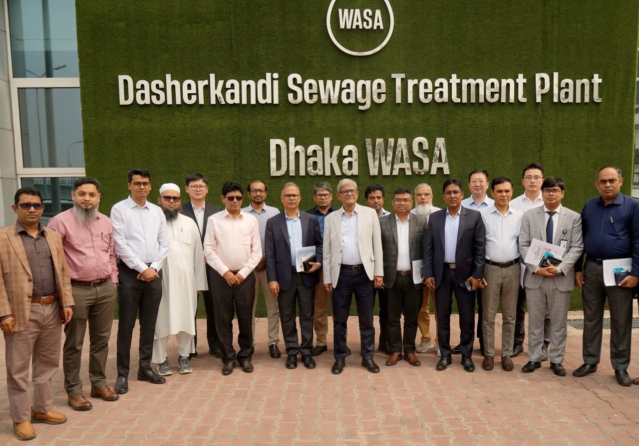 মাননীয় স্থানীয় সরকার, পল্লী উন্নয়ন ও সমবায় মন্ত্রী মির্জা ফখরুল ইসলাম আলমগীর রাজধানীর দাশেরকান্দি এলাকায় অবস্থিত অত্যাধুনিক দাশেরকান্দি পয়ঃশোধনাগার পরিদর্শন করেন।