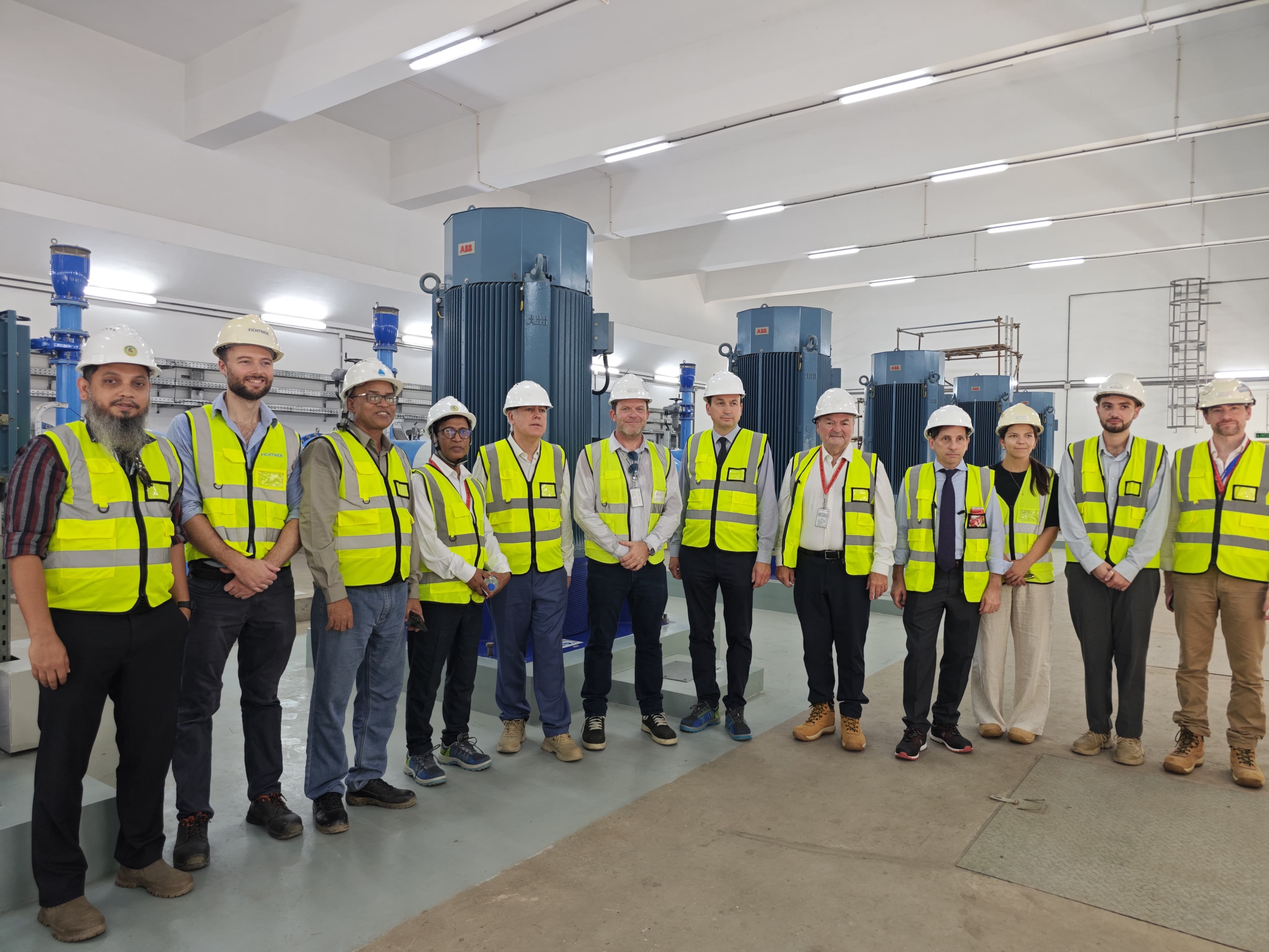 On 14 September 2026, a delegation from the French Senate comprising three Senators visited the Gandharbpur Water Treatment Plant of Dhaka WASA.