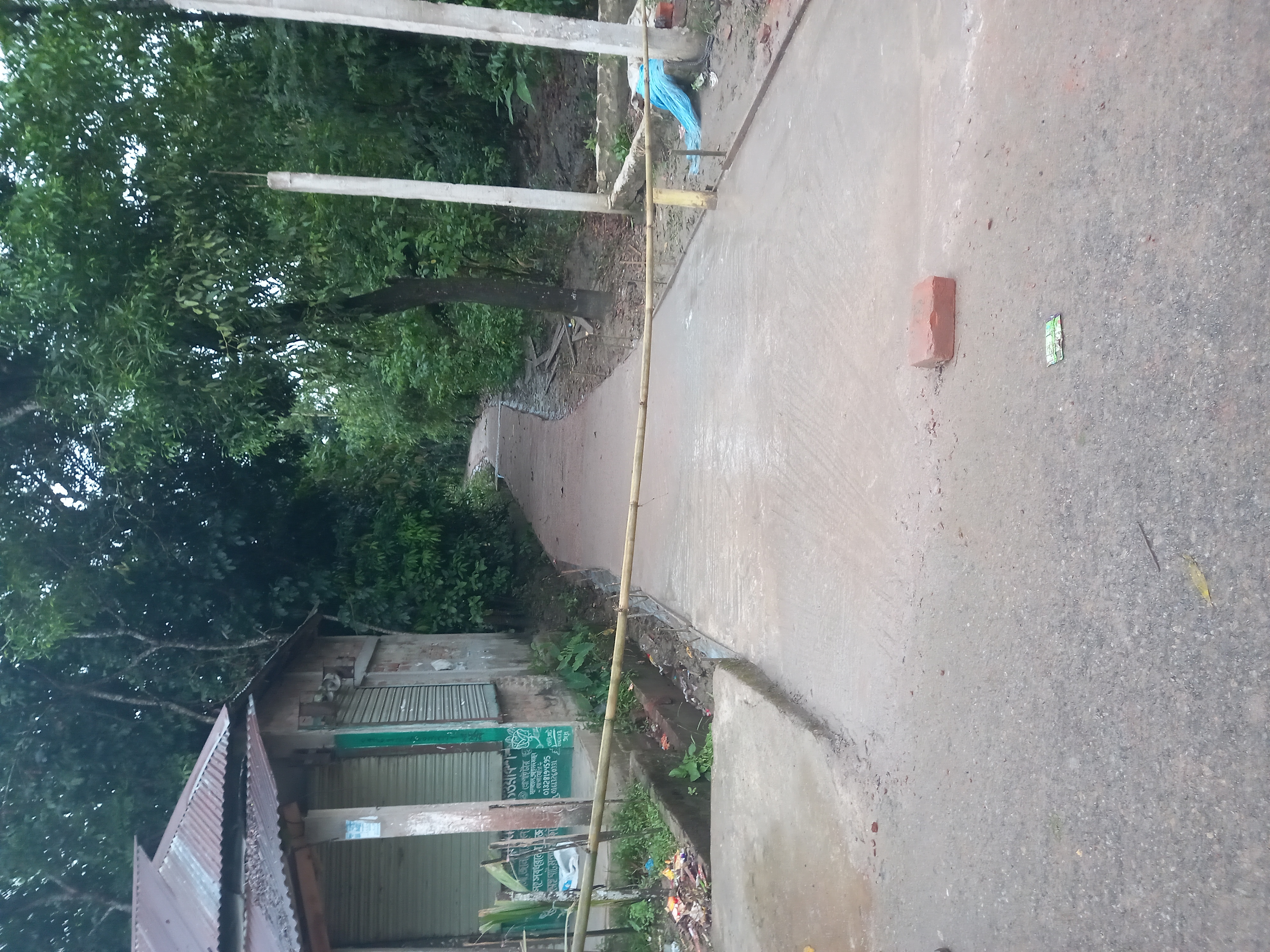 কায়েস্তঘাট বাজার মূখী রাস্তার সিসি ঢালাই কাজ সম্পন্ন