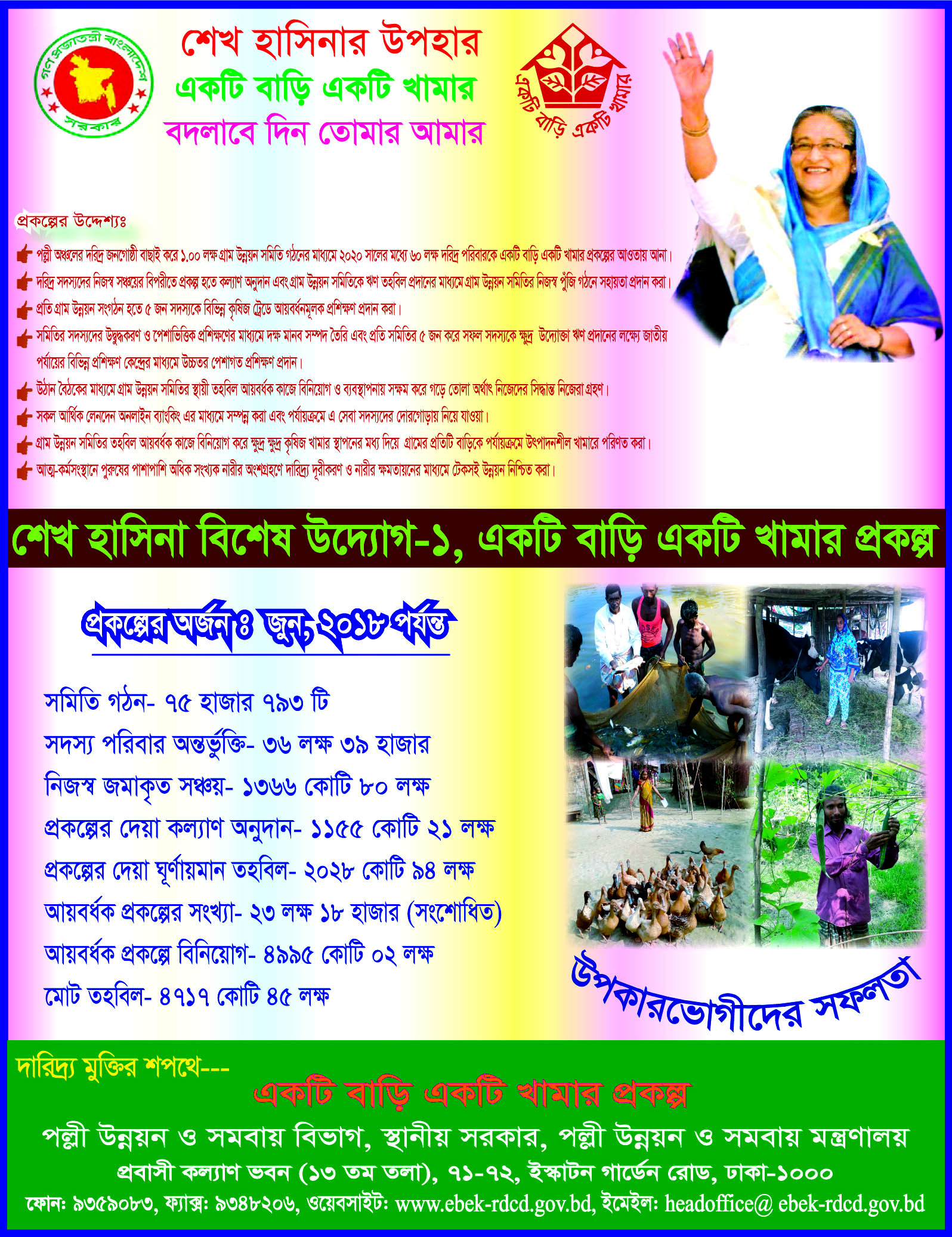 2017-18 অর্থবছরে অর্জন