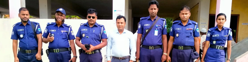 নির্বাচনের দায়িত্বপালন কালীন সময়ে।