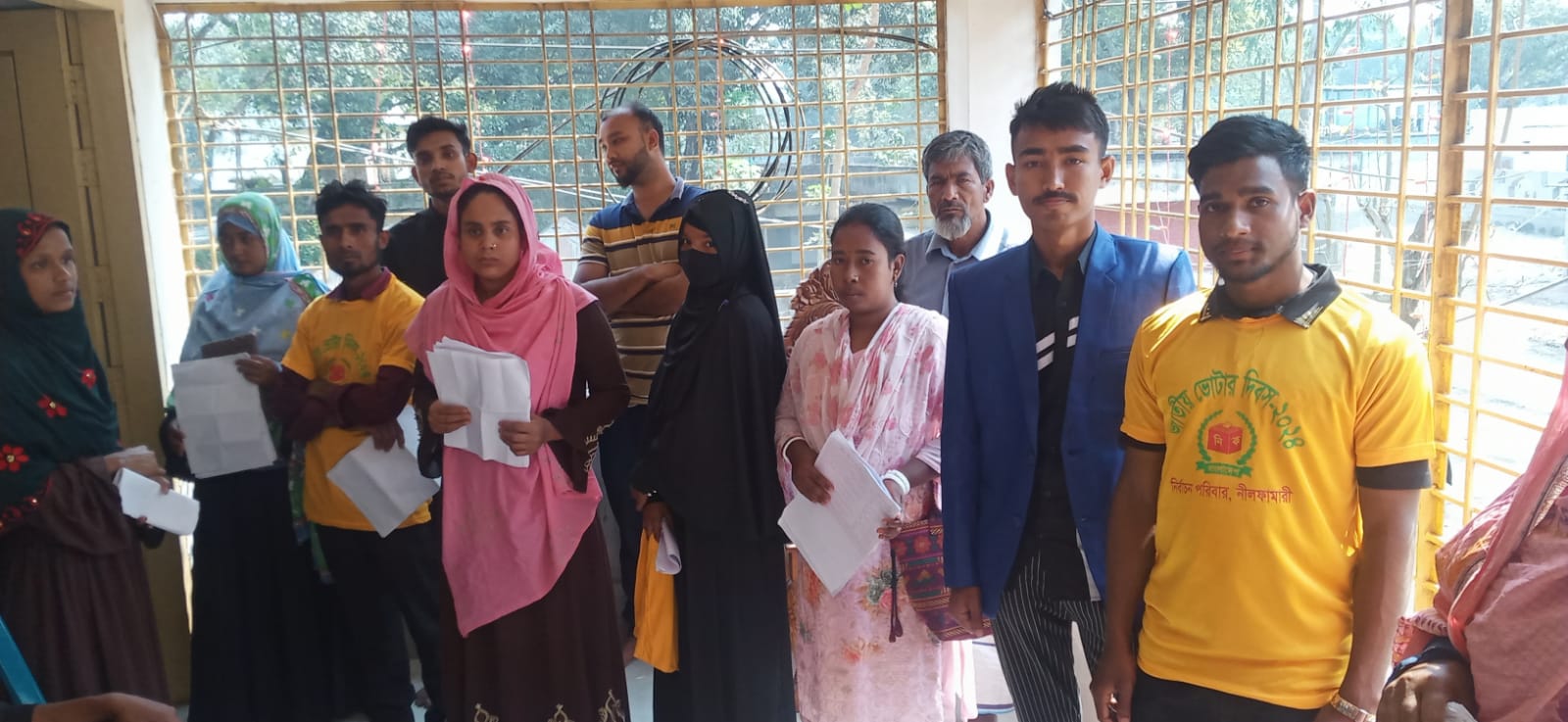 ৬ষ্ঠ জাতীয় ভোটার দিবস-২০২৪ উপলক্ষে উপজেলা নির্বাচন অফিস ,কিশোরগঞ্জ, নীলফামারী কর্তৃক ভোটার সেবা কার্যক্রম