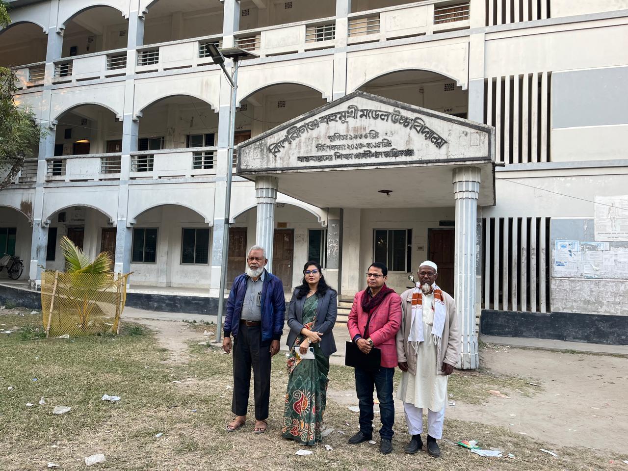 ত্রয়োদশ জাতীয় সংসদ নির্বাচন-২০২৬ উপলক্ষে ভোট কেন্দ্র পরিদর্শন