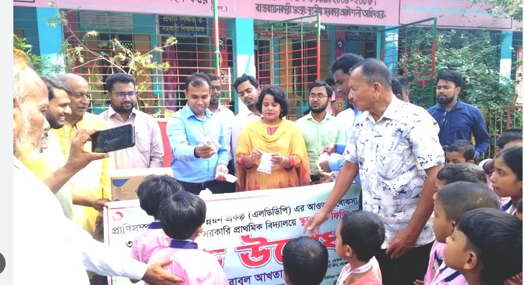 খোকসা ওসমানপুর স:প্রা:বিদ্যালয়ে এলডিডিপি প্রকল্পের উদ্বোধন