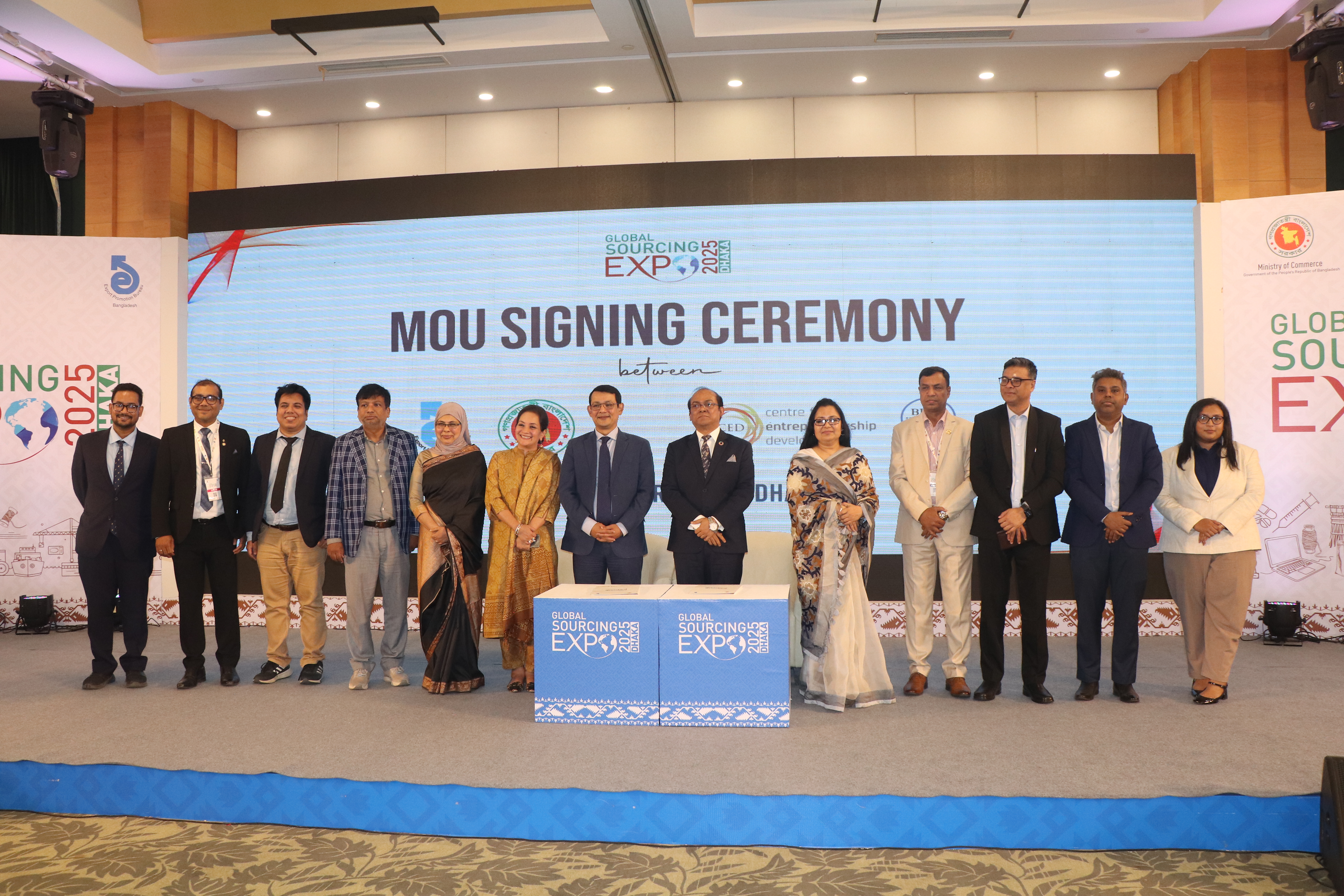 Seminar on Unlocking Transparency How Open Data is Transforming Fashion Supply Chain Traceability at Global Sourcing Expo-2025, Dhaka