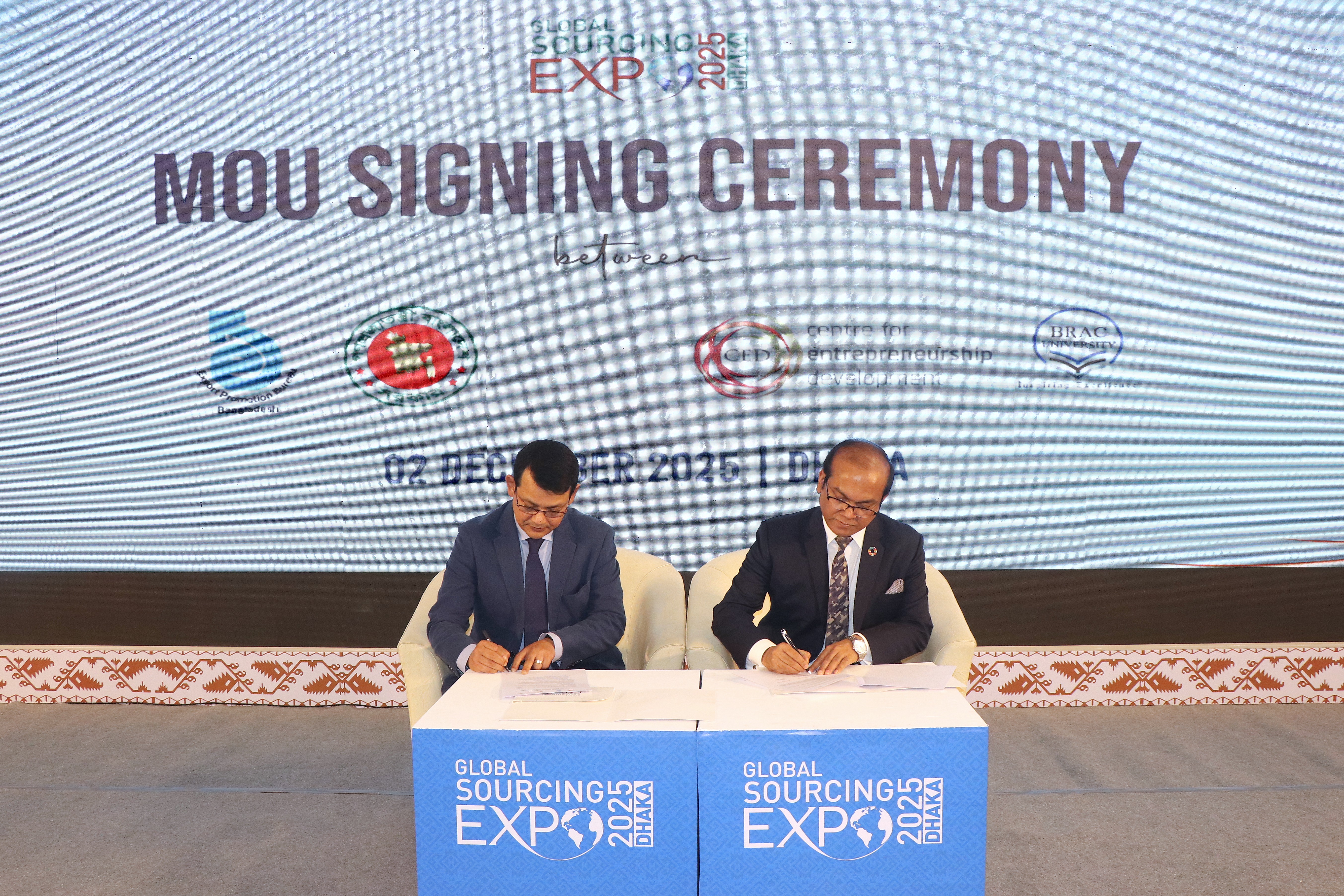 Seminar on Unlocking Transparency How Open Data is Transforming Fashion Supply Chain Traceability at Global Sourcing Expo-2025, Dhaka