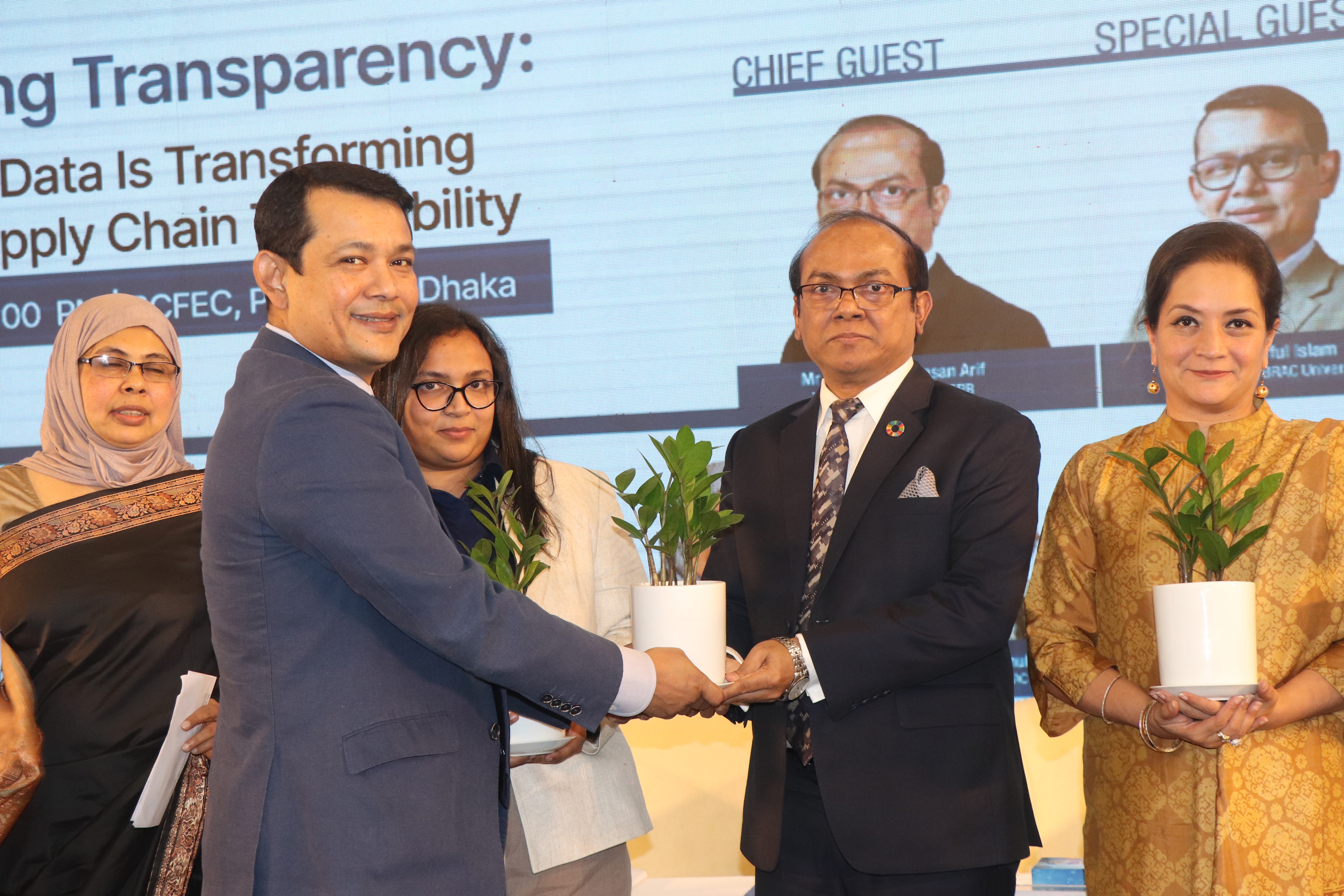 Seminar on Unlocking Transparency How Open Data is Transforming Fashion Supply Chain Traceability at Global Sourcing Expo-2025, Dhaka