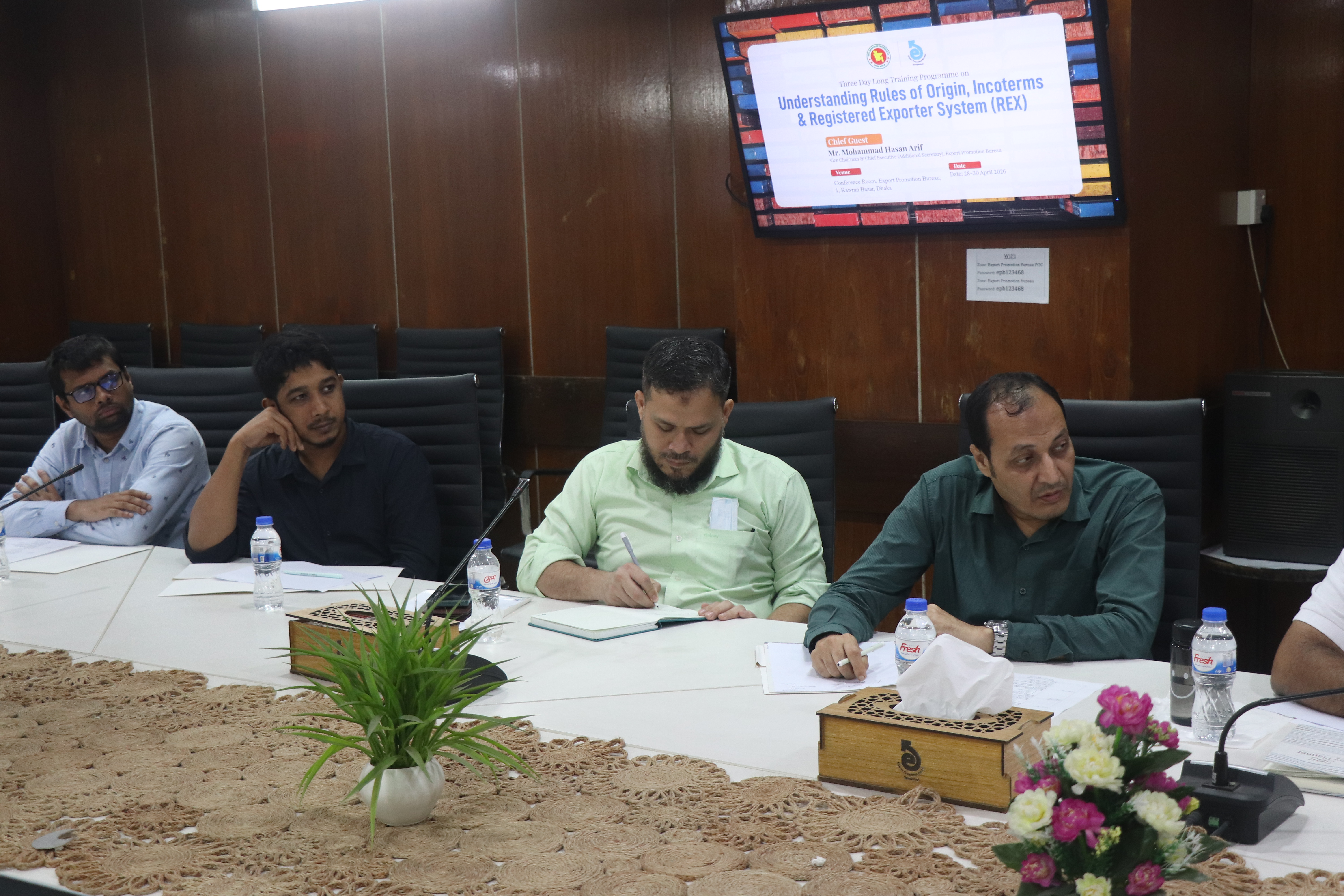 Three Day Long Training Programme on "Understanding Rules of Origin, Incoterms & Registered Exporter System (REX) (Day-01)