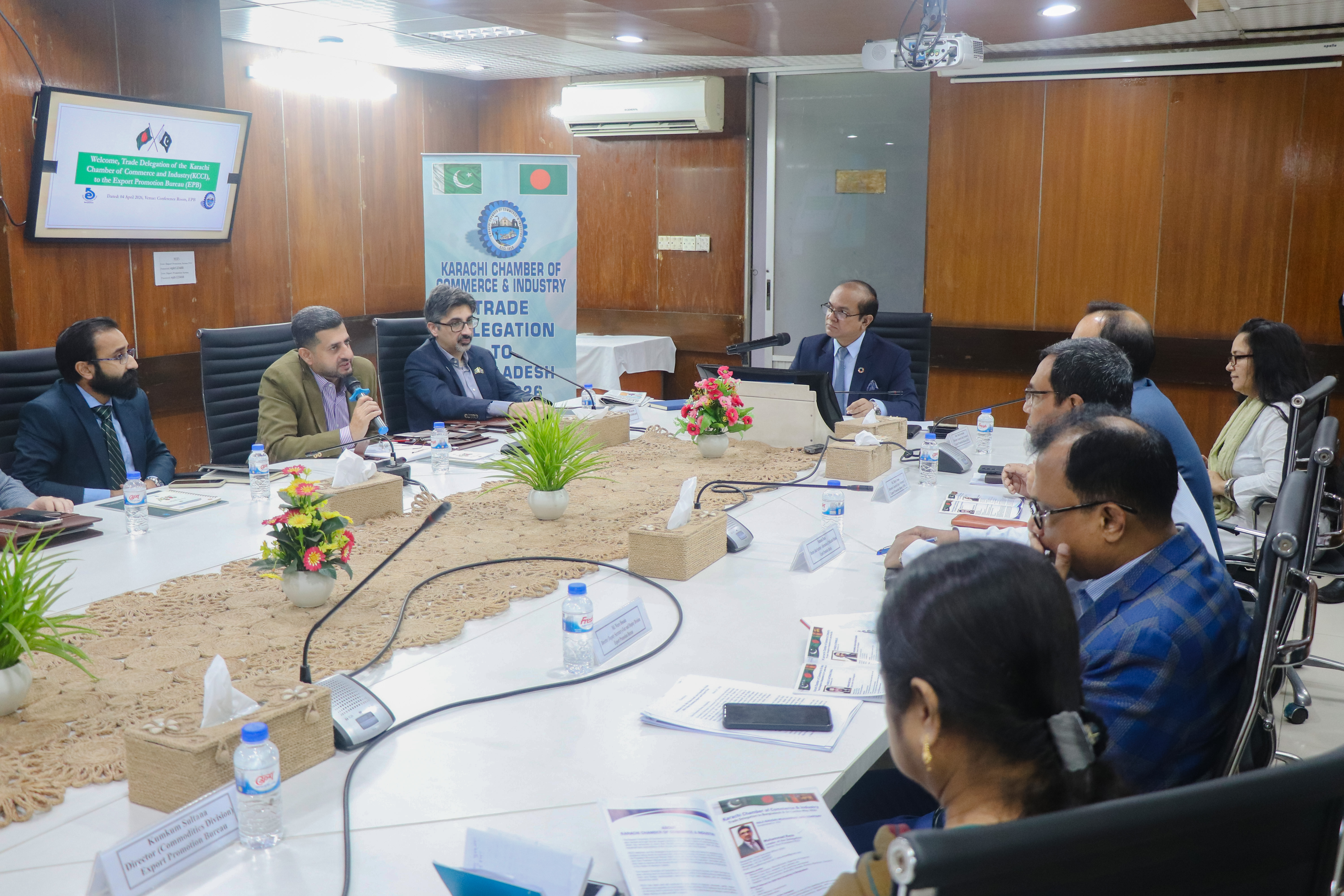 Meeting with The Representatives of KCCI