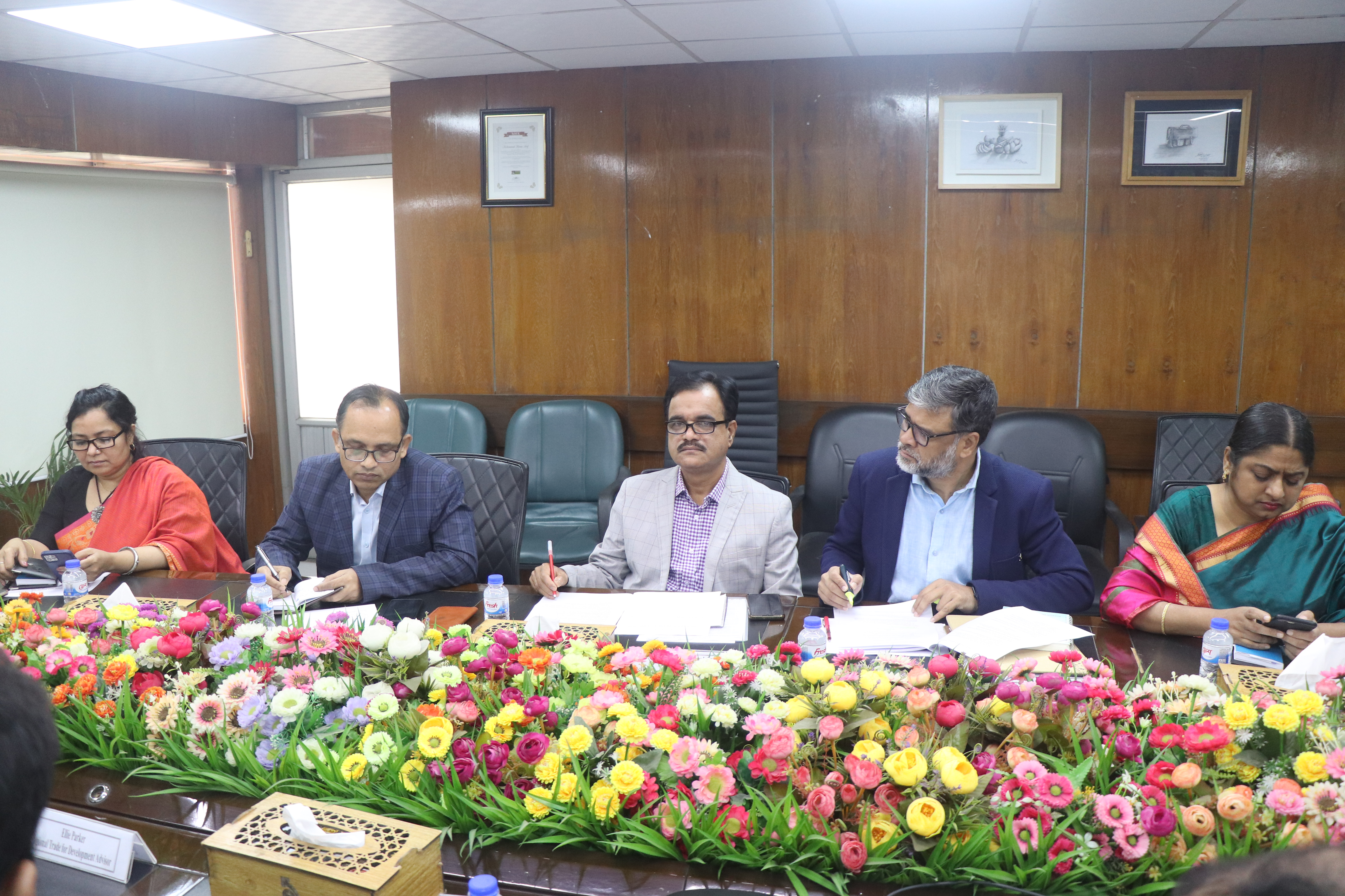 Meeting with British High Commission Officials