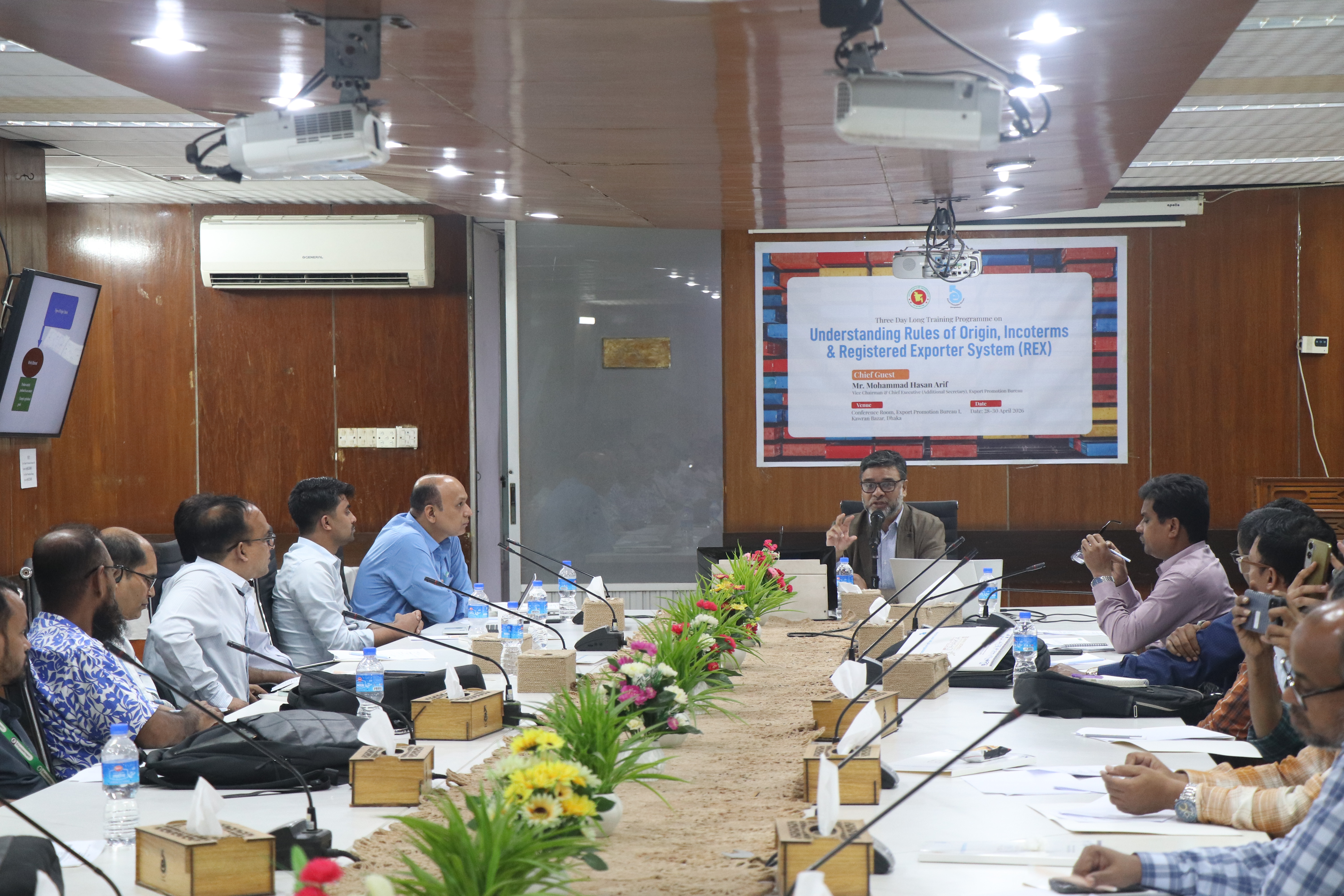 Three Day Long Training Programme on "Understanding Rules of Origin, Incoterms & Registered Exporter System (REX) (Day-03)