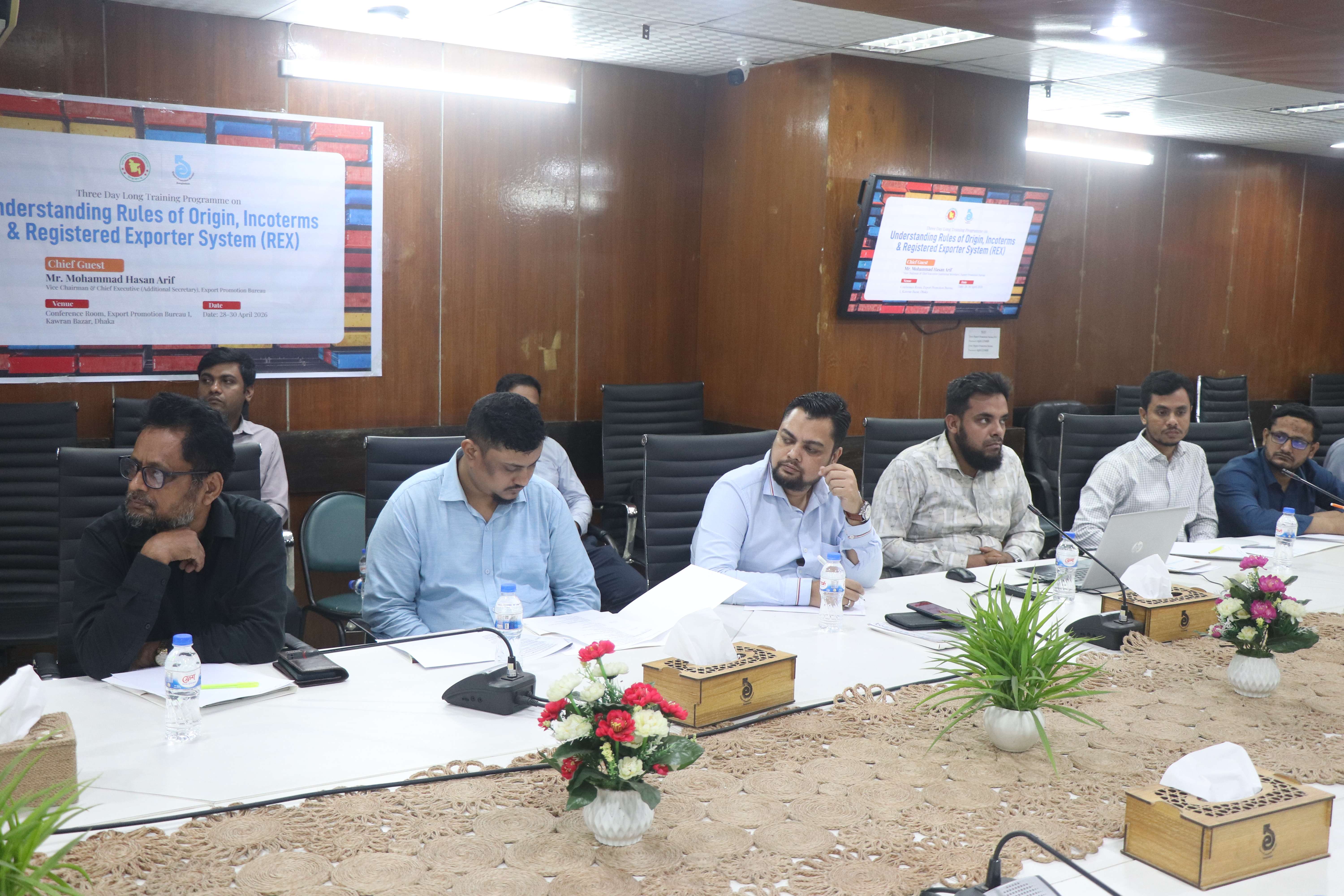 Three Day Long Training Programme on "Understanding Rules of Origin, Incoterms & Registered Exporter System (REX) (Day-01)