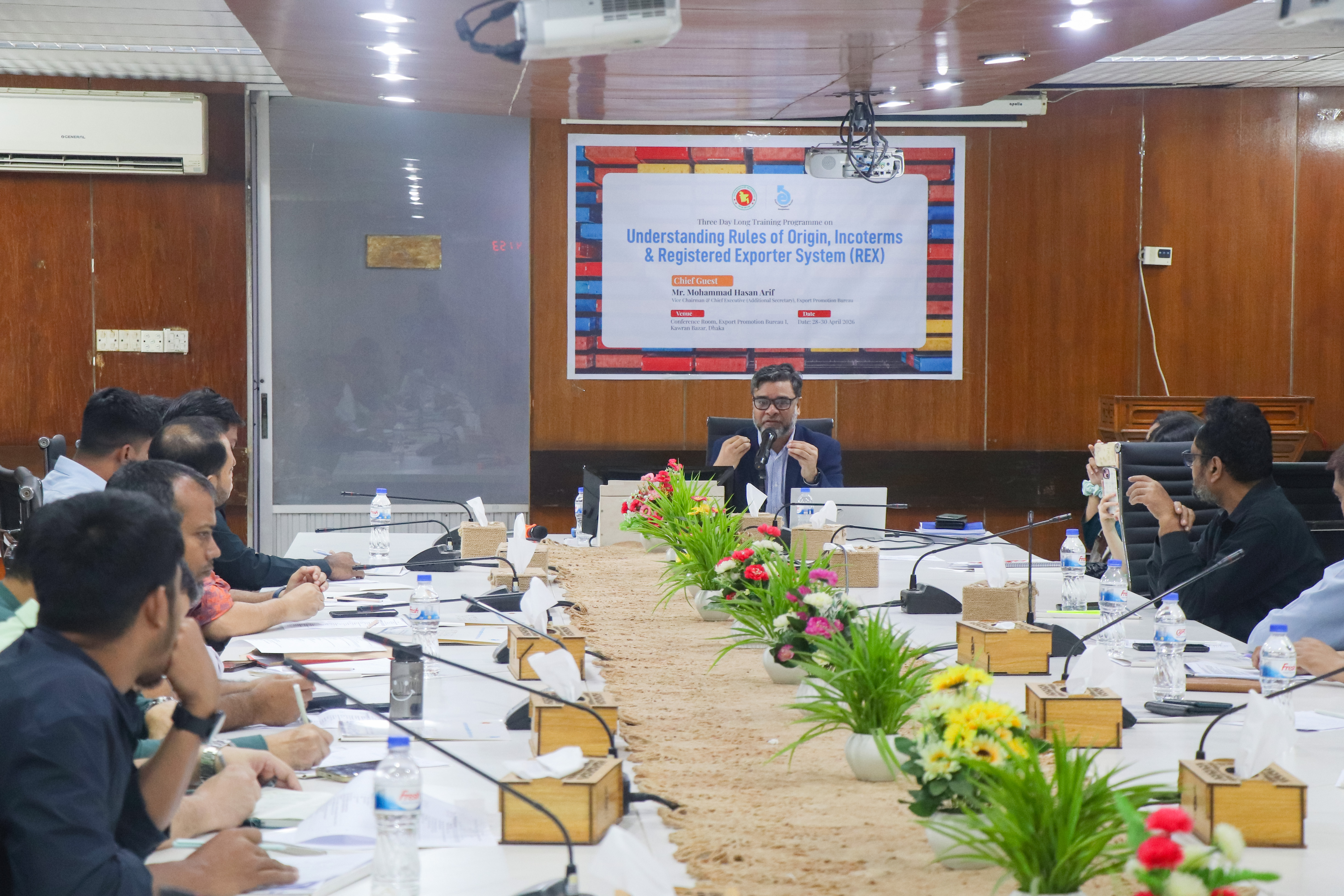 Three Day Long Training Programme on "Understanding Rules of Origin, Incoterms & Registered Exporter System (REX) (Day-01)