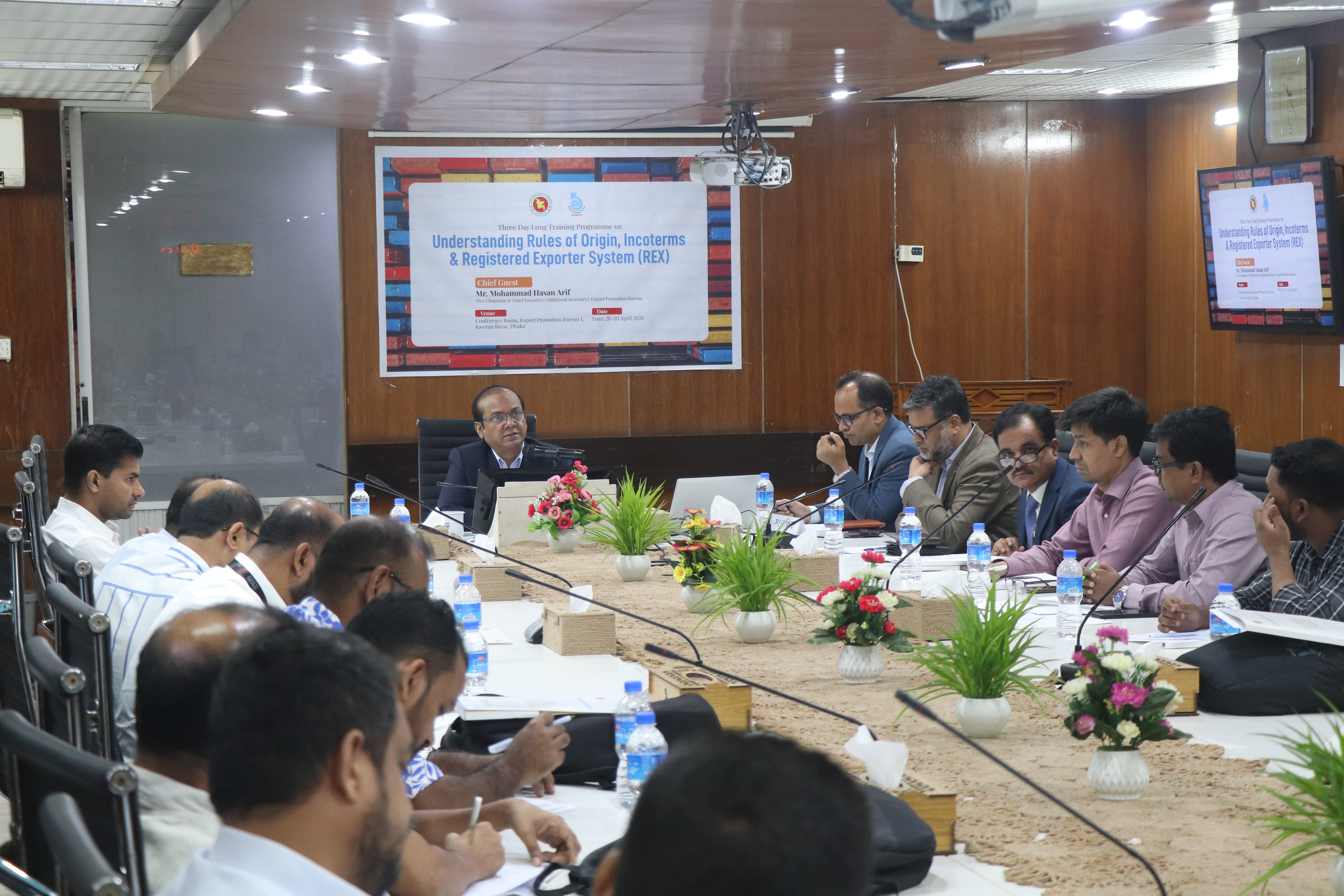 Three Day Long Training Programme on "Understanding Rules of Origin, Incoterms & Registered Exporter System (REX) (Day-03)